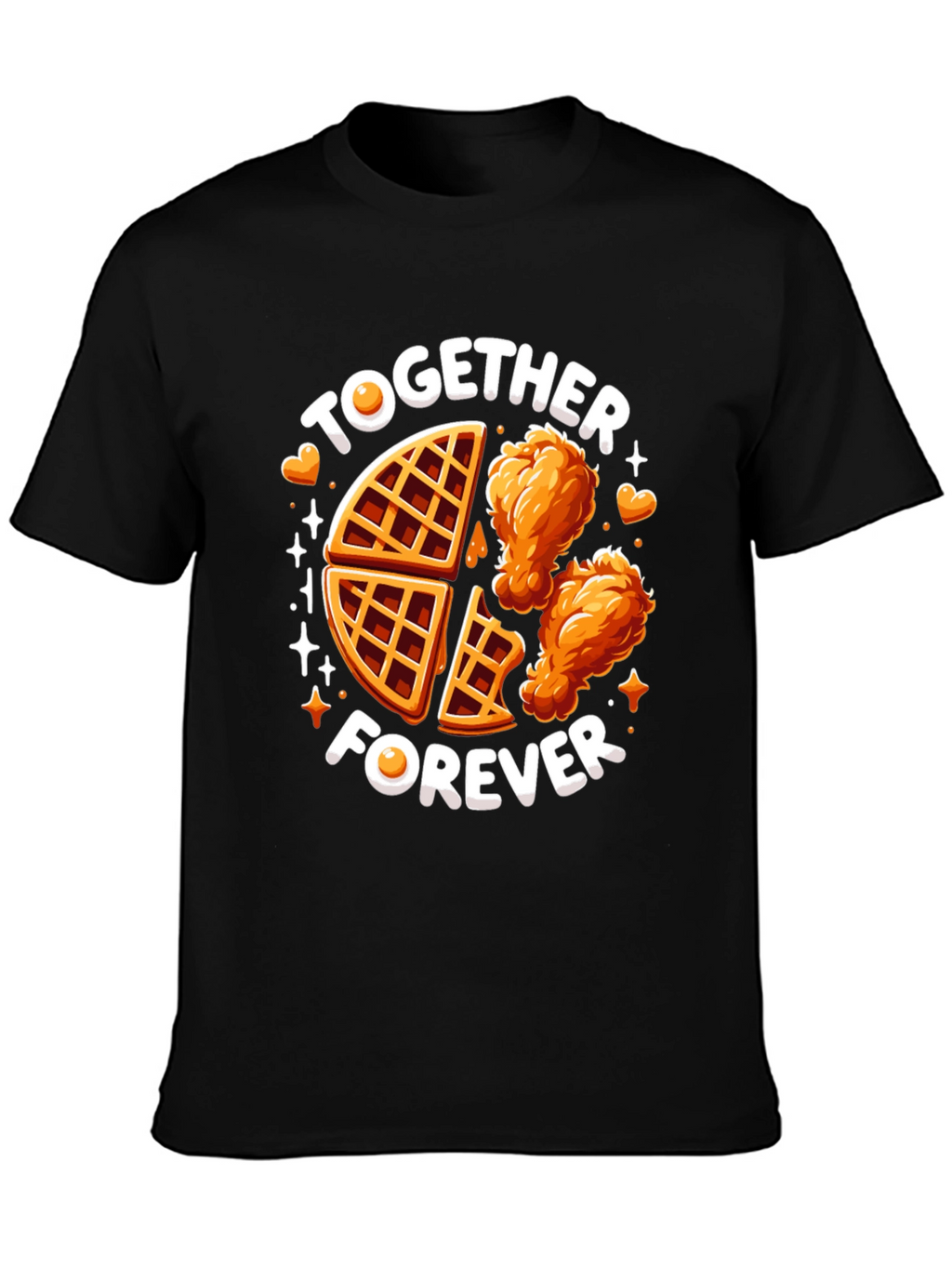 Chicken and Waffles Forever Graphic Tee