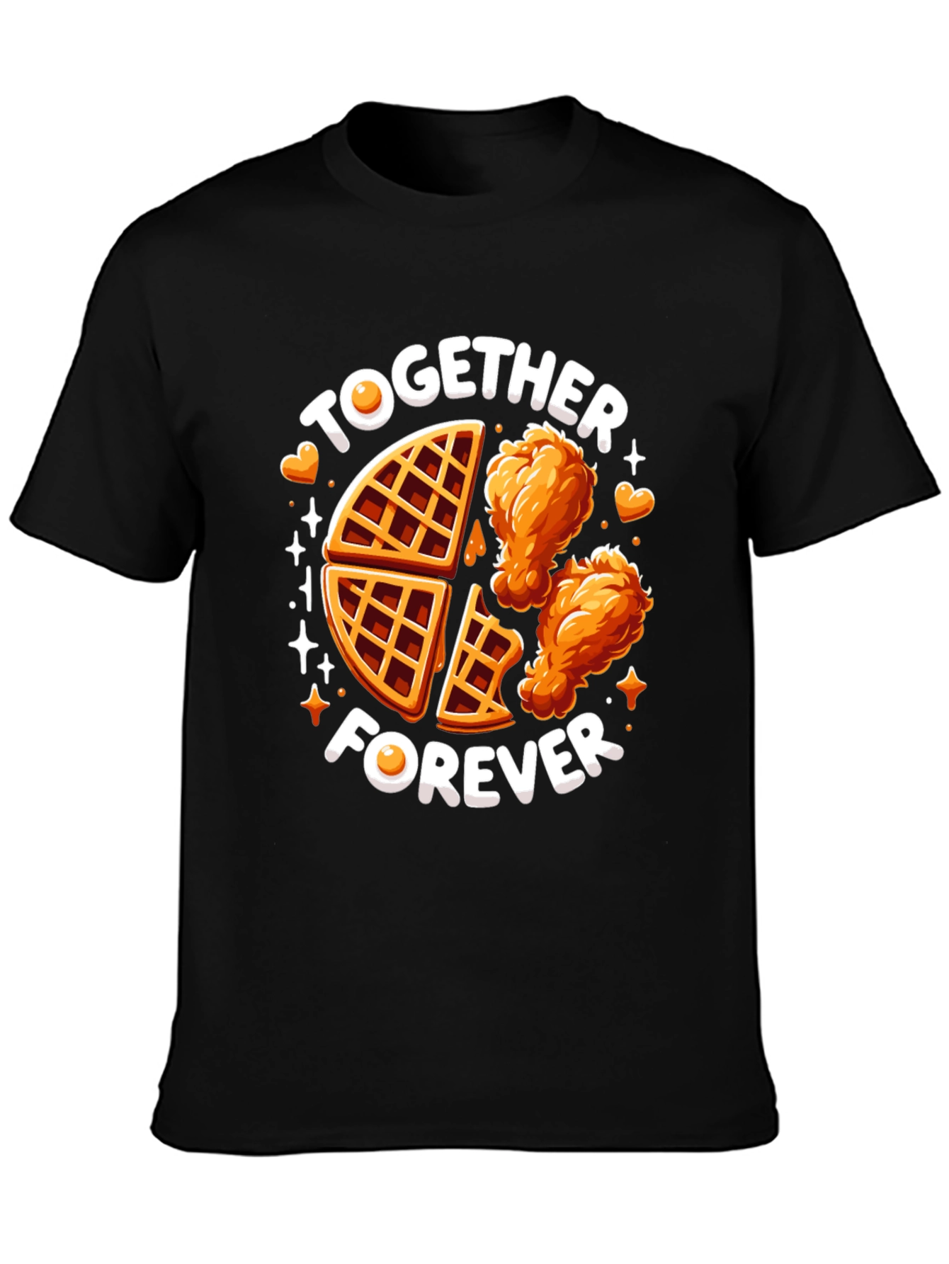 Chicken and Waffles Forever Graphic Tee