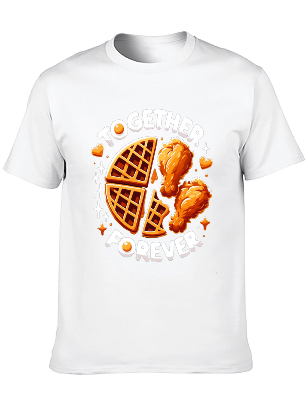 Chicken and Waffles Forever Graphic Tee