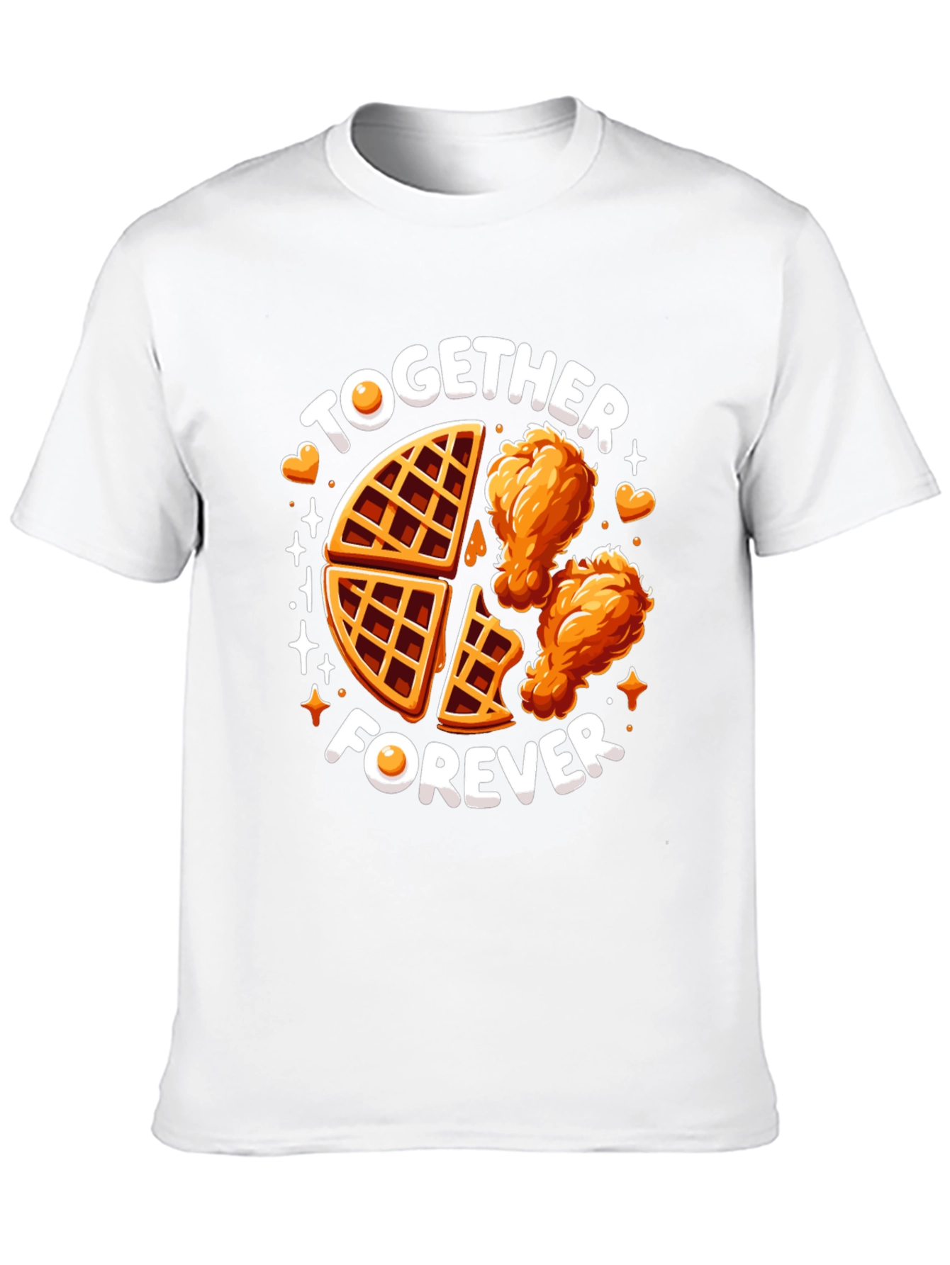 Chicken and Waffles Forever Graphic Tee