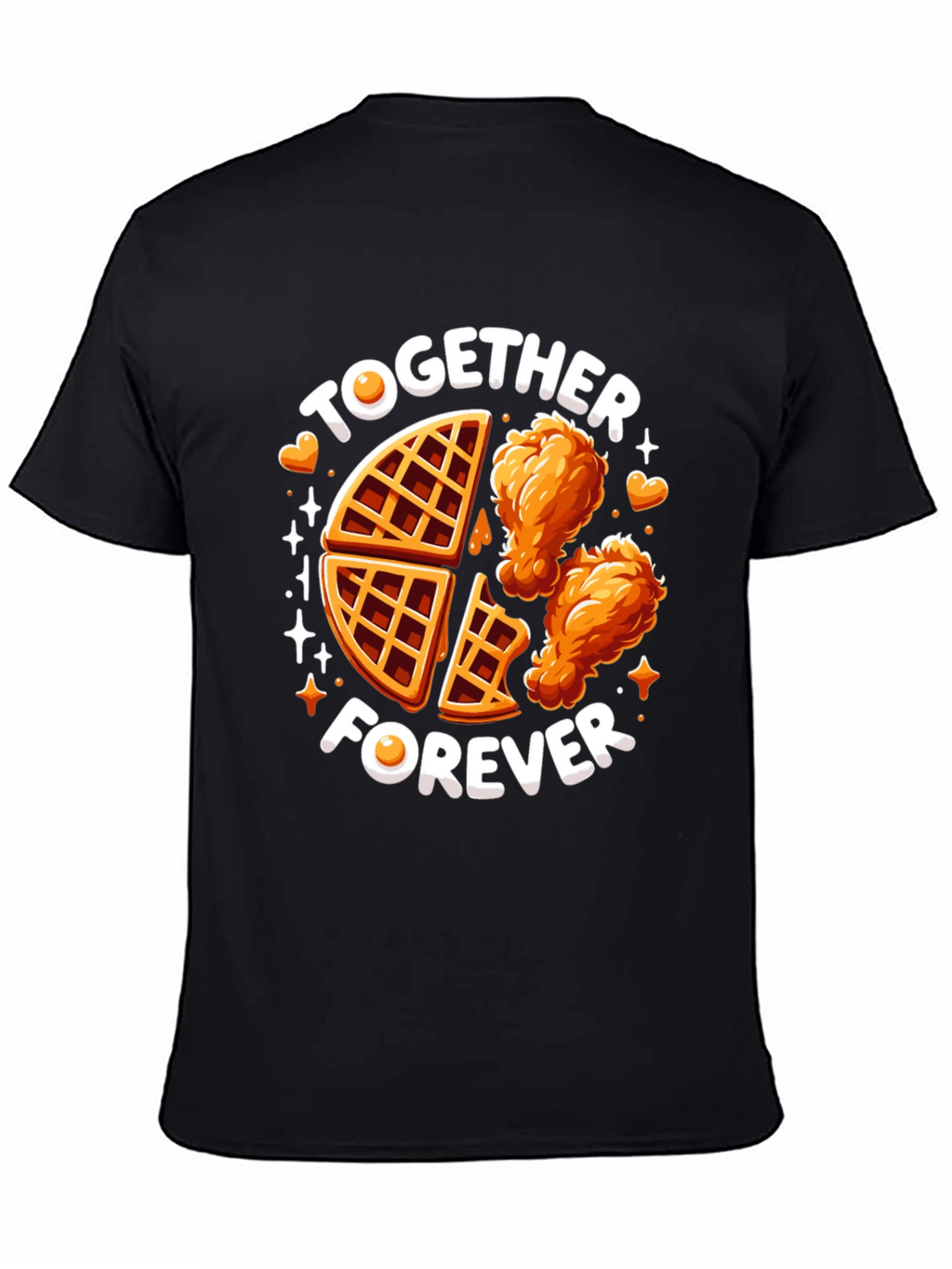 Chicken and Waffles Forever Graphic Tee