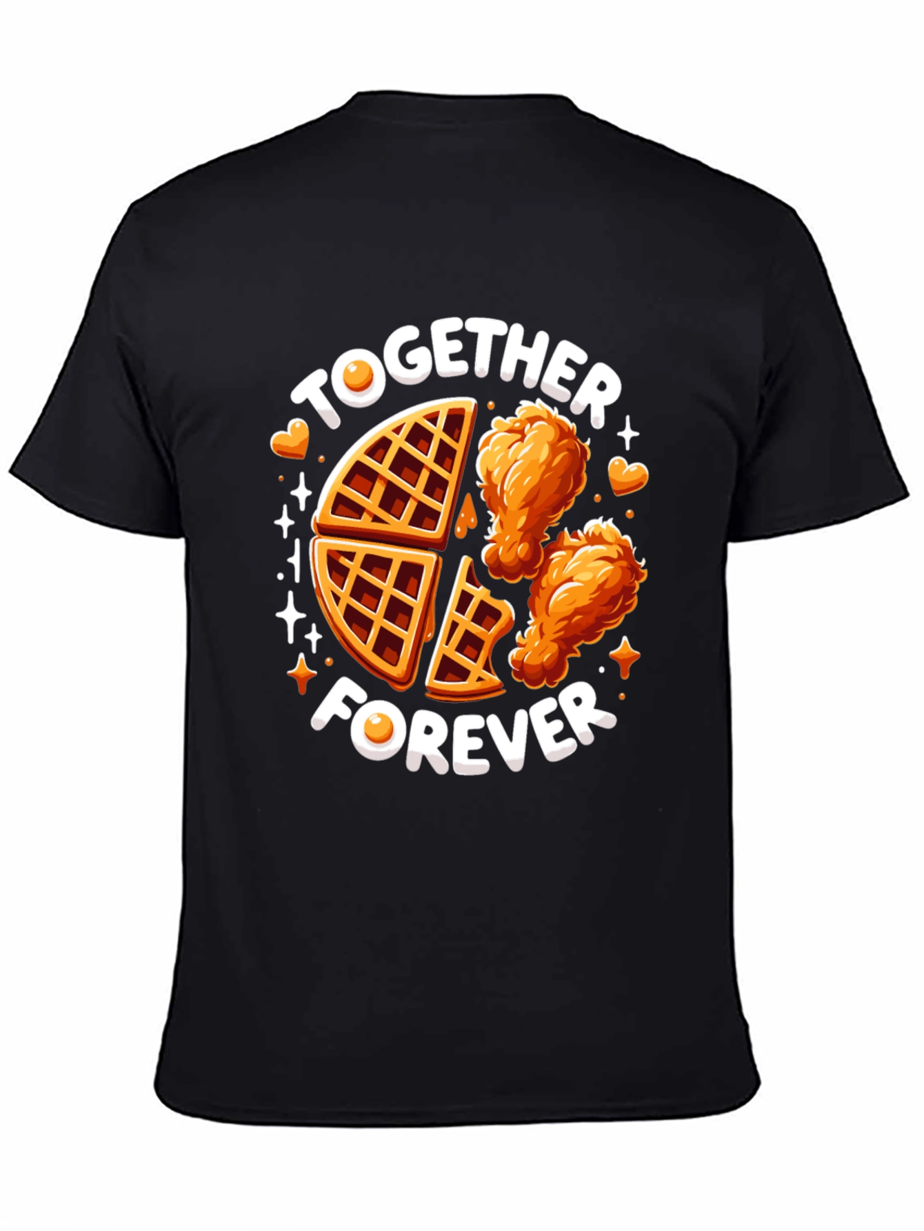 Chicken and Waffles Forever Graphic Tee