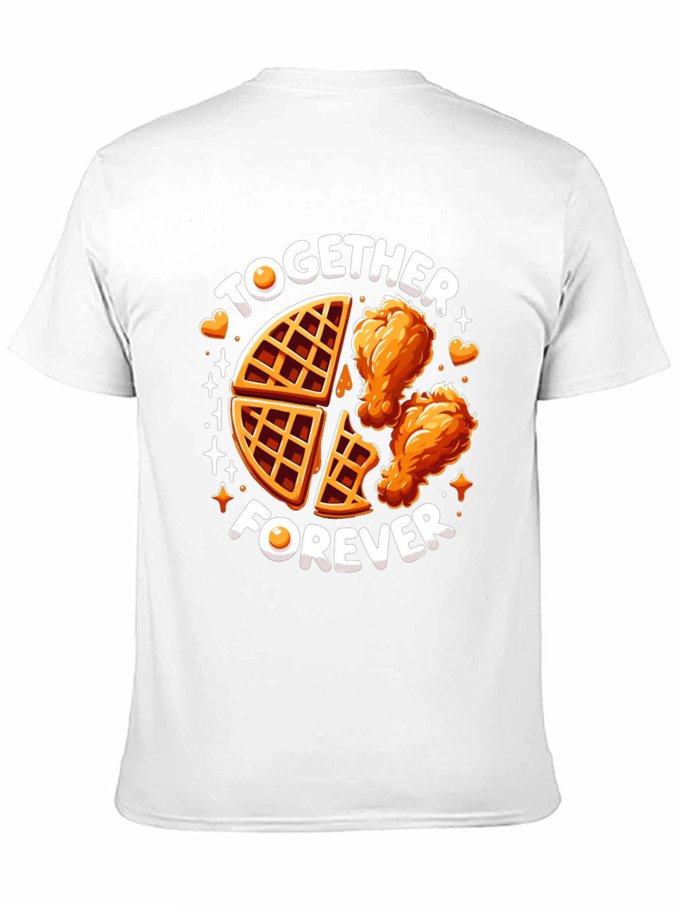 Chicken and Waffles Forever Graphic Tee