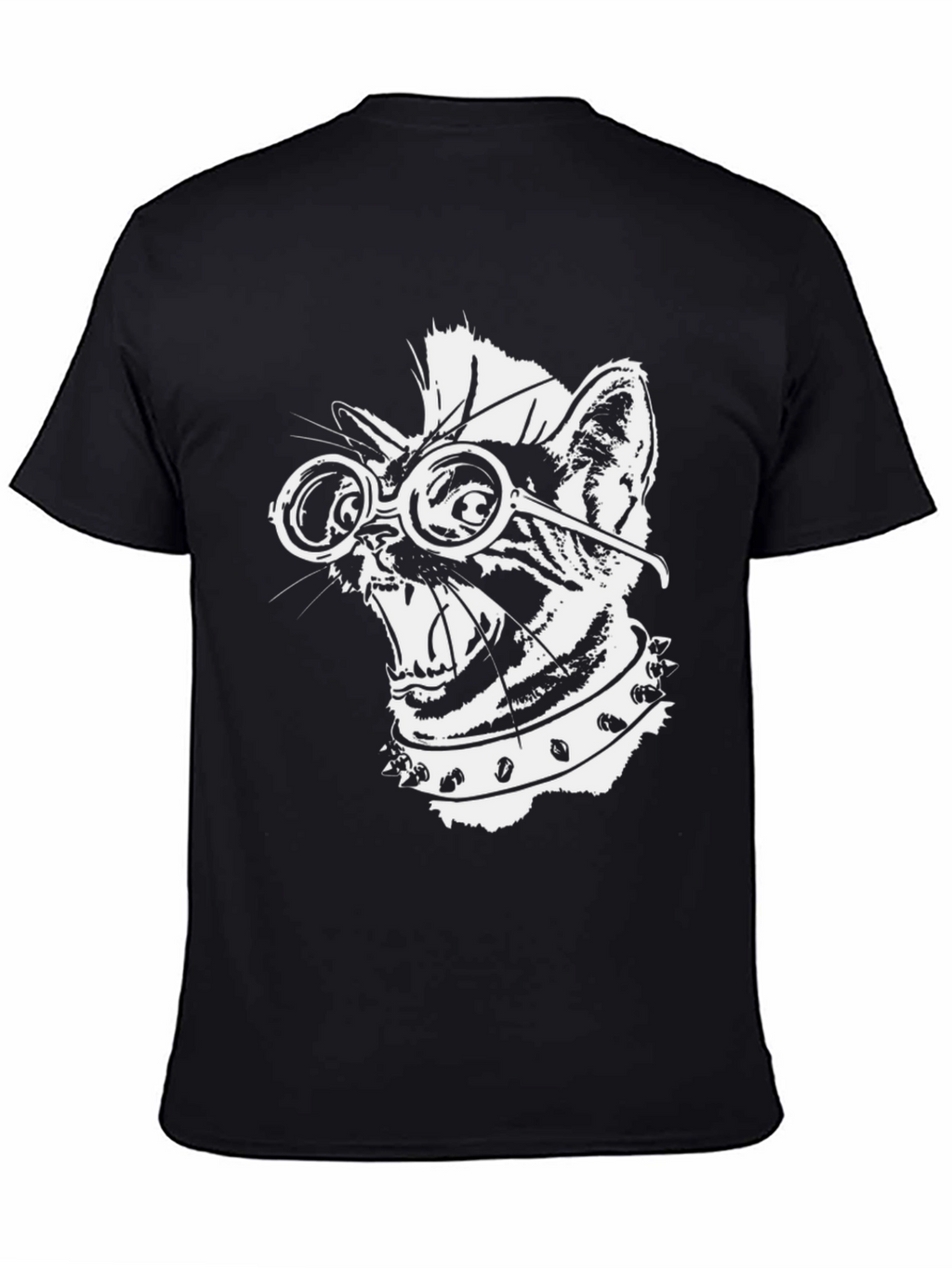 Punk Rock Cat T-Shirt
