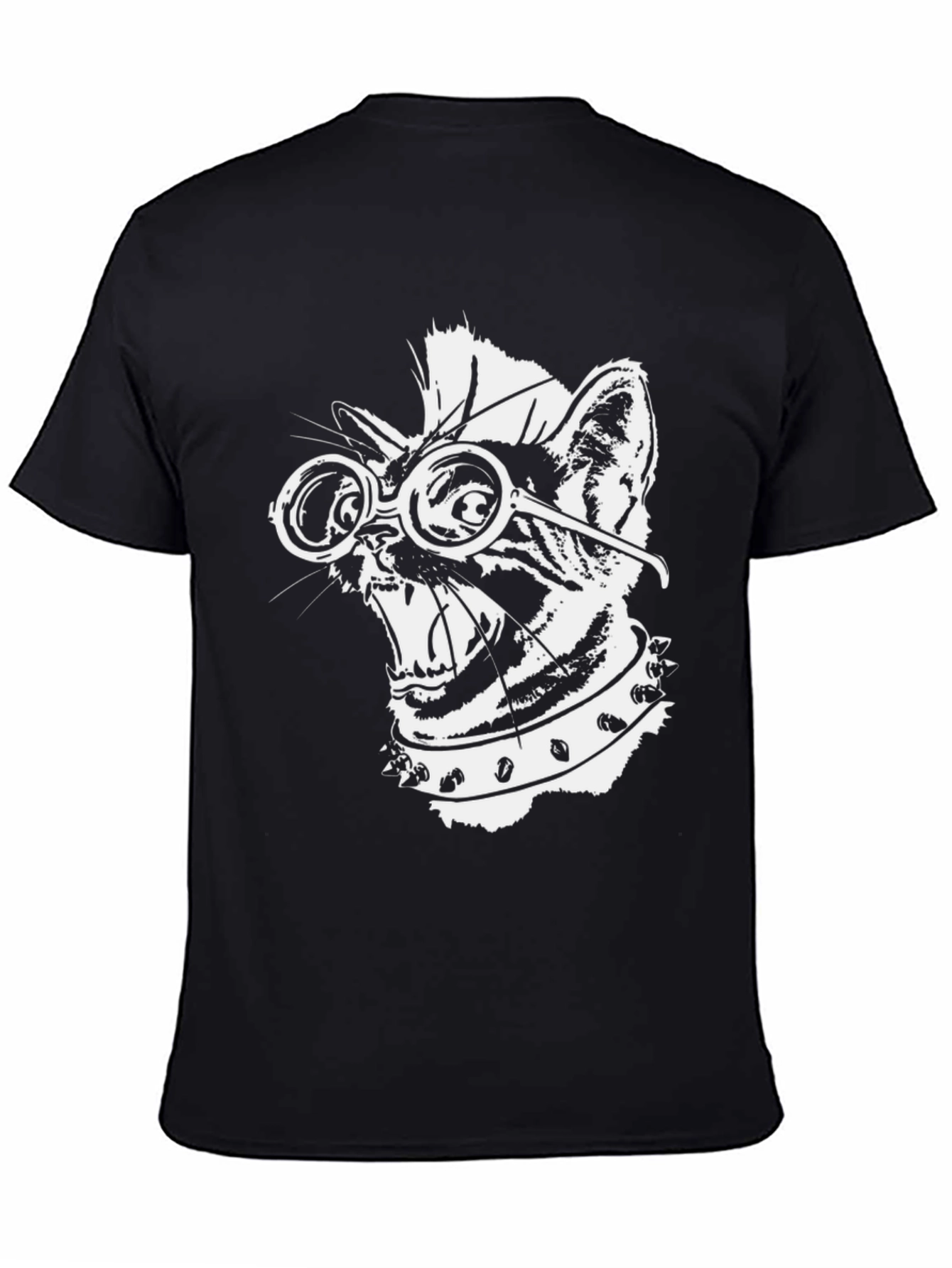 Punk Rock Cat T-Shirt