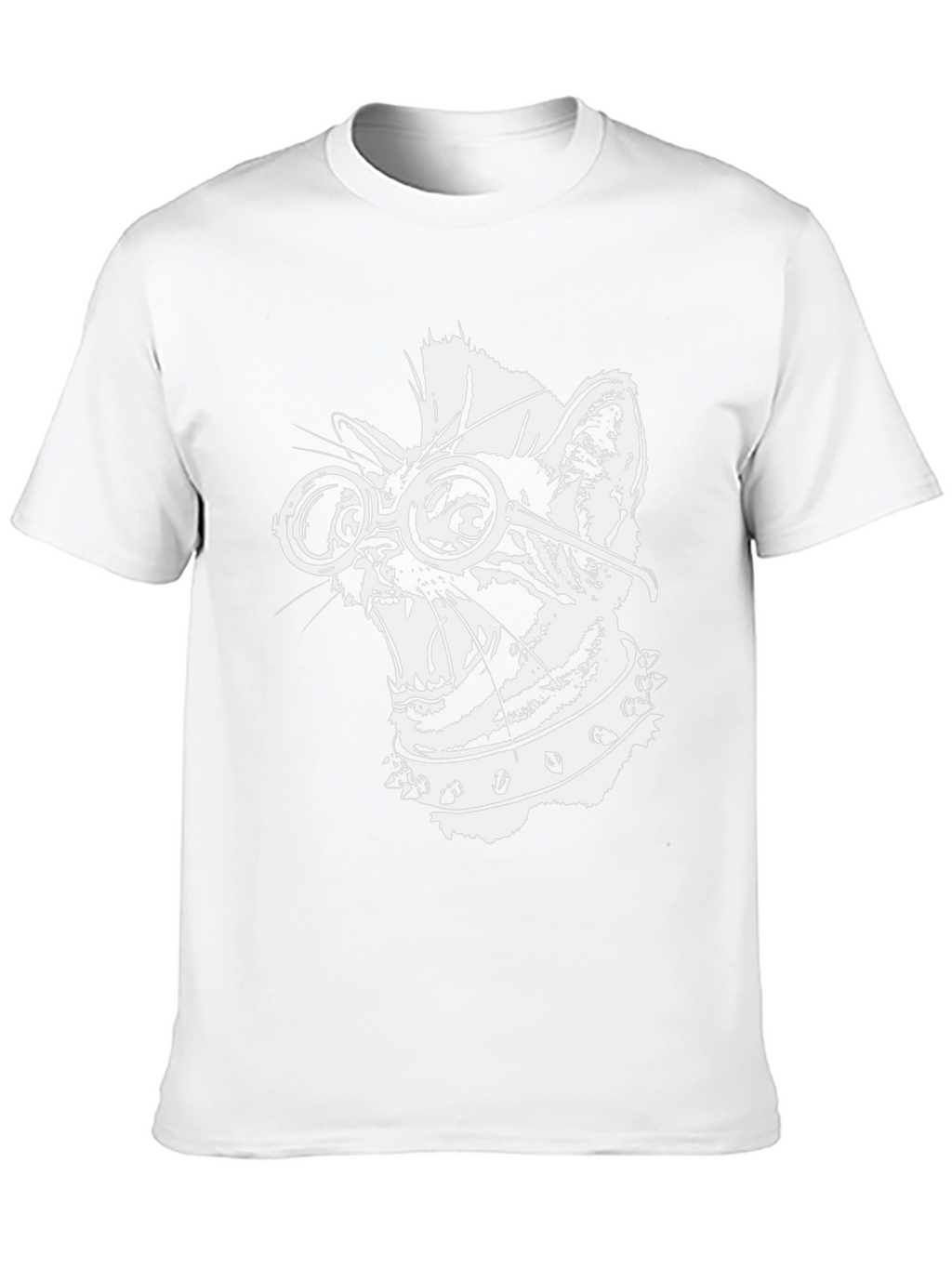 Punk Rock Cat T-Shirt