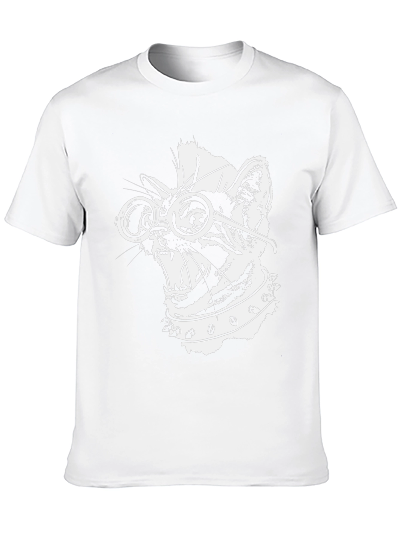Punk Rock Cat T-Shirt