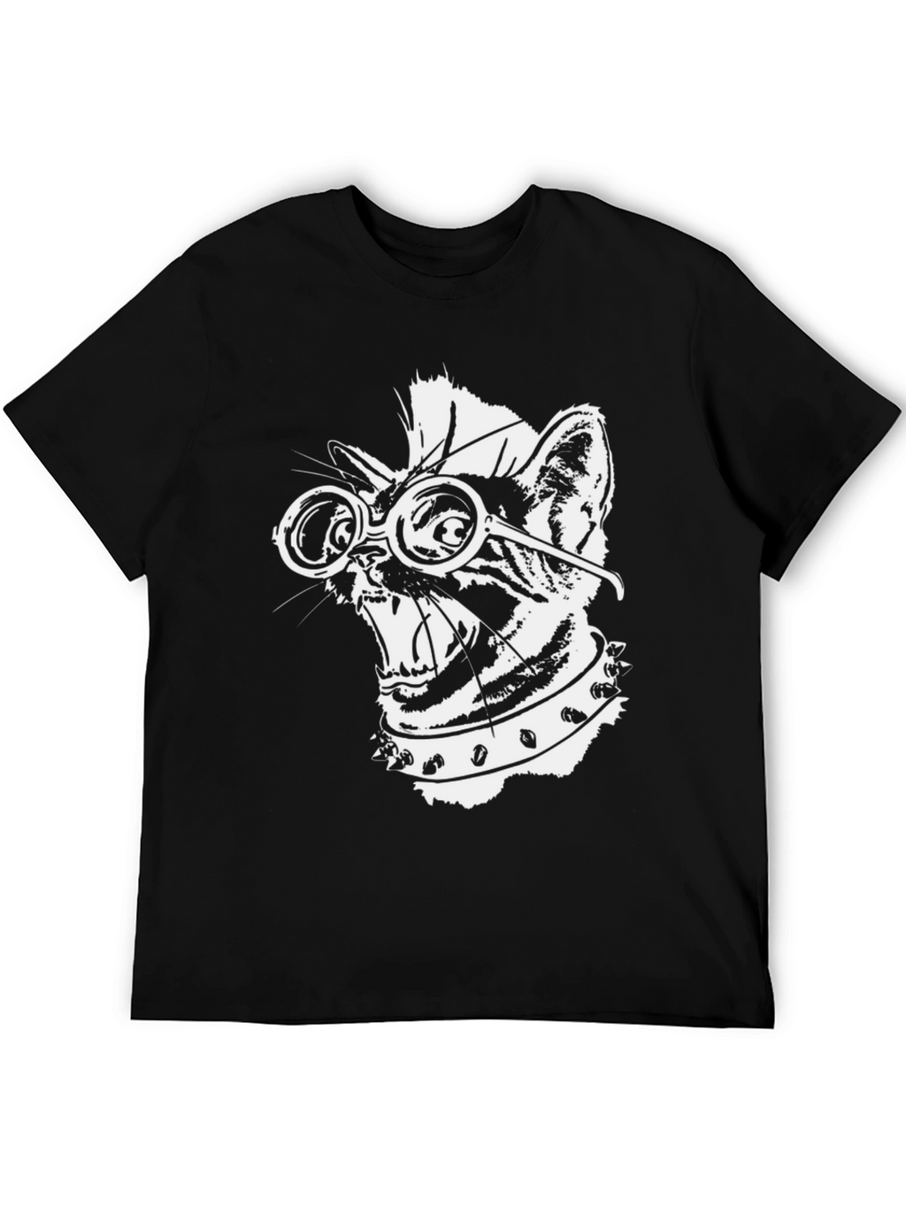 Punk Rock Cat T-Shirt