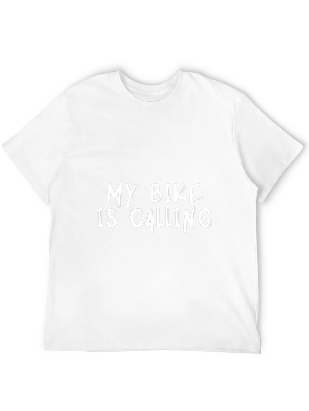 My Bike is Calling T-Shirt | Black Cotton Tee