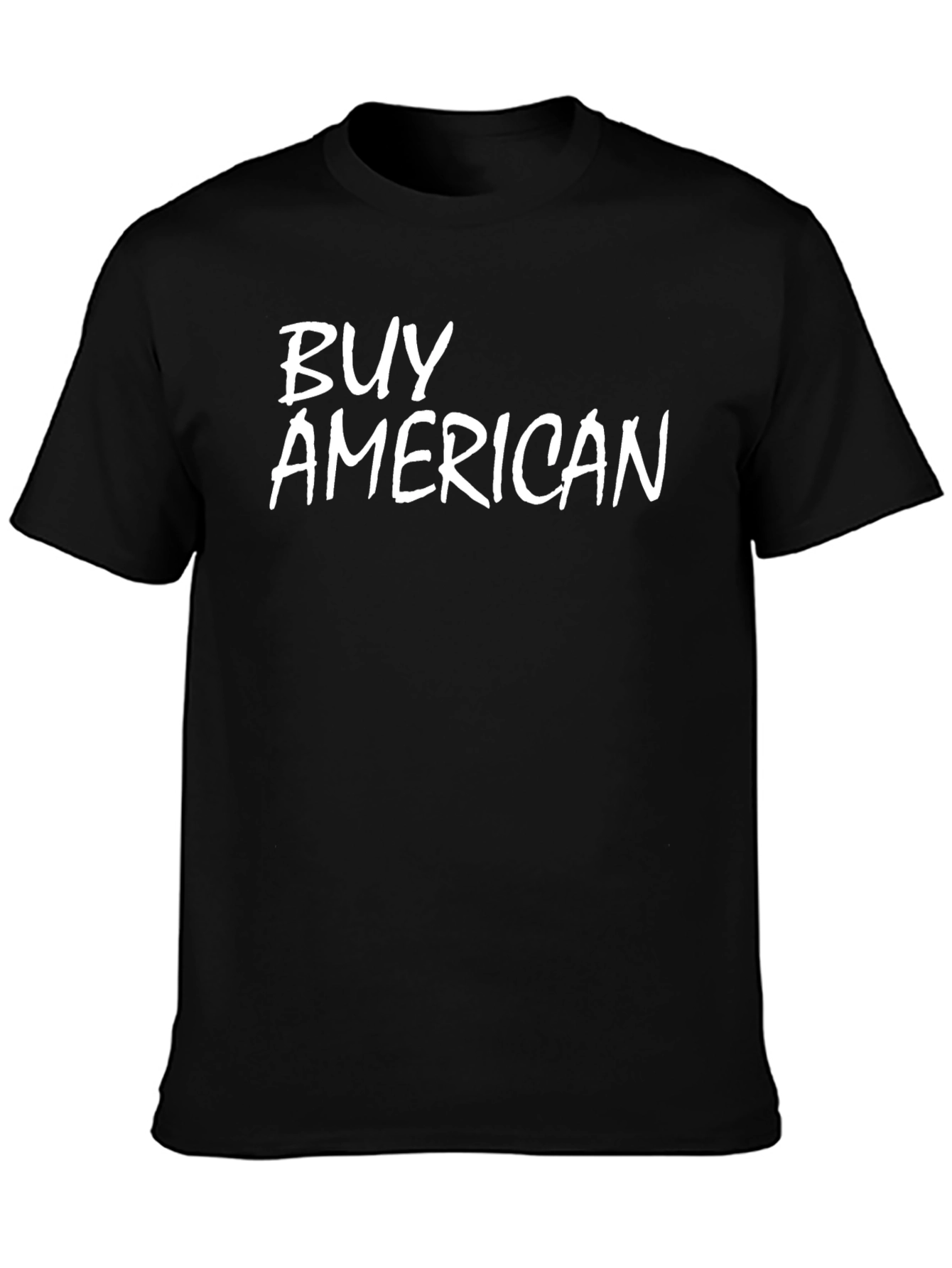 Buy American Graphic Tee - Patriotic Mens T-Shirt