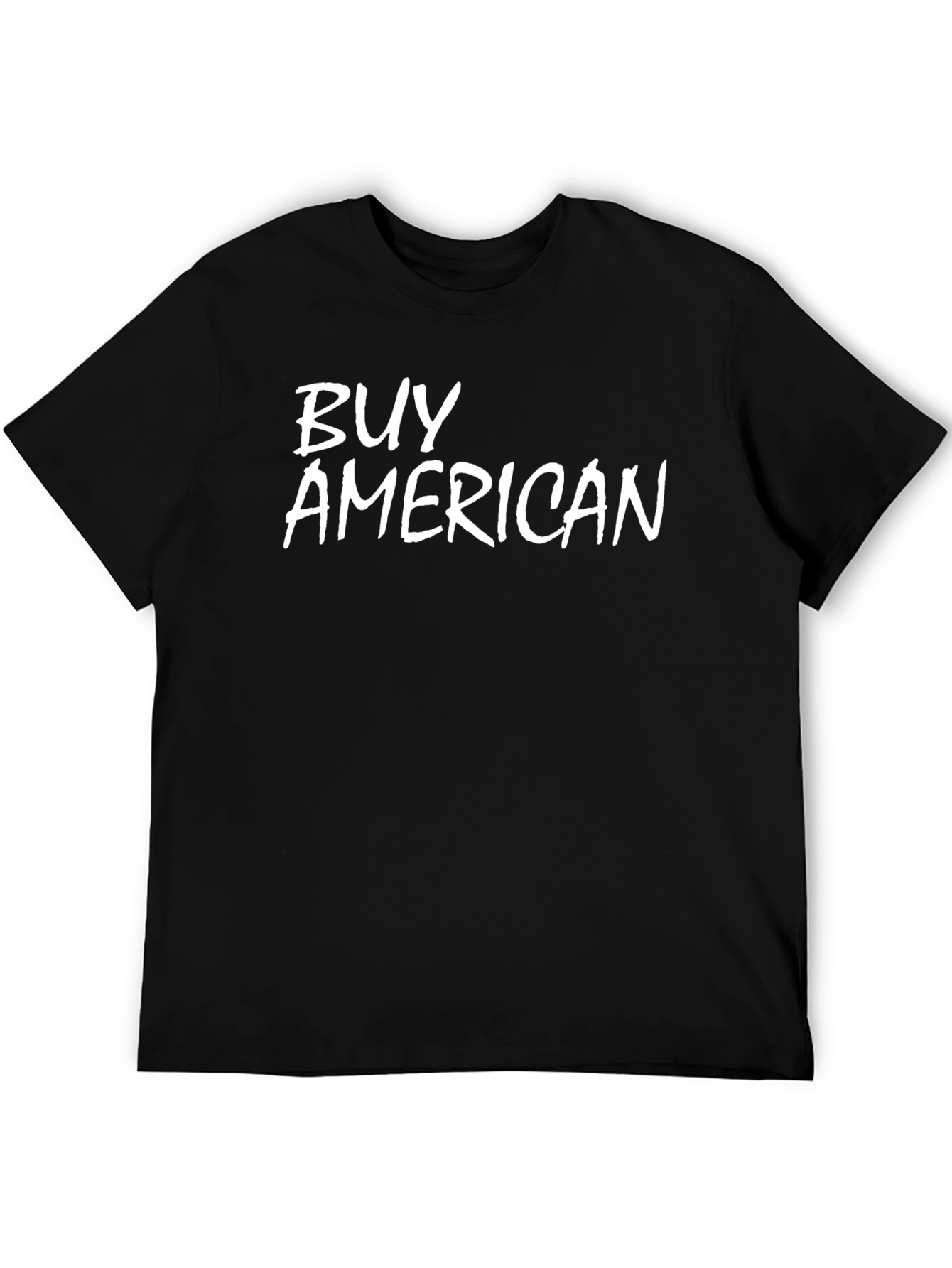Buy American Graphic Tee - Patriotic Mens T-Shirt