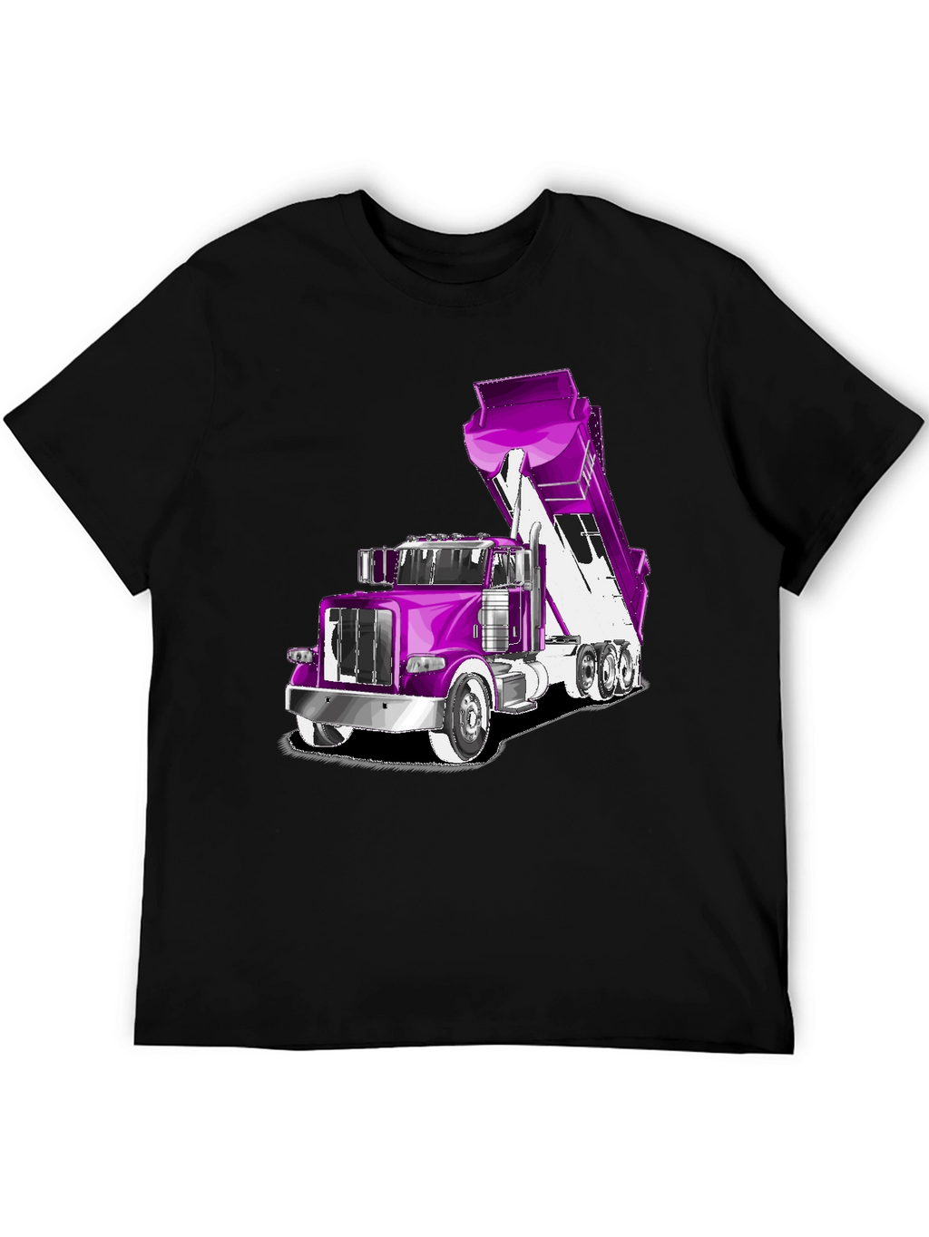 Truck Graphic T-Shirt - Black
