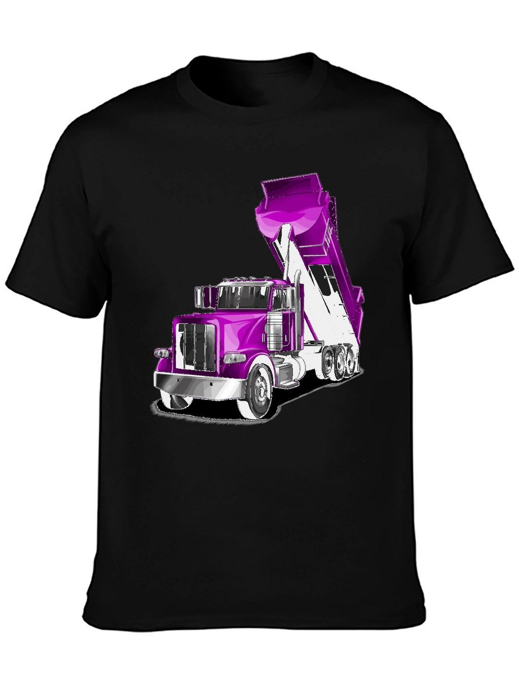 Truck Graphic T-Shirt - Black