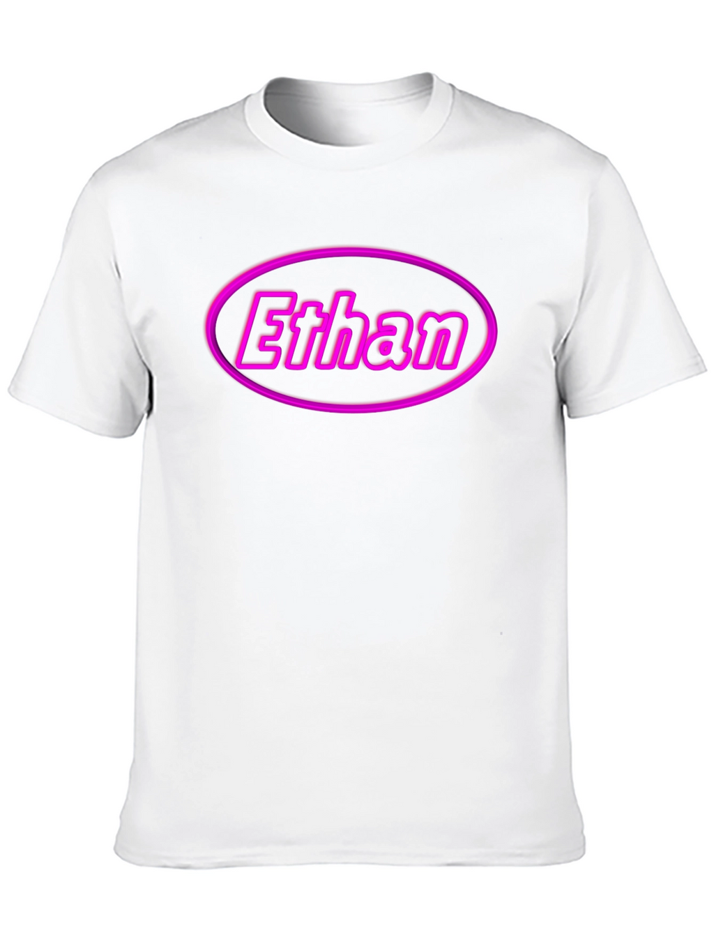 Ethan Custom Name Black T-Shirt