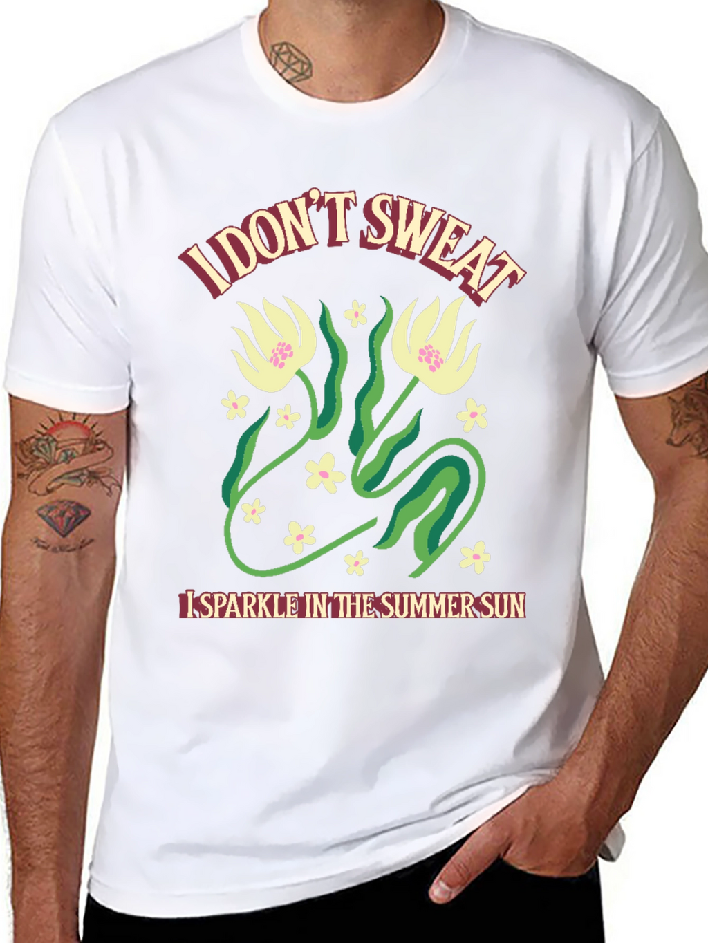 I Dont Sweat Summer Fun T-Shirt