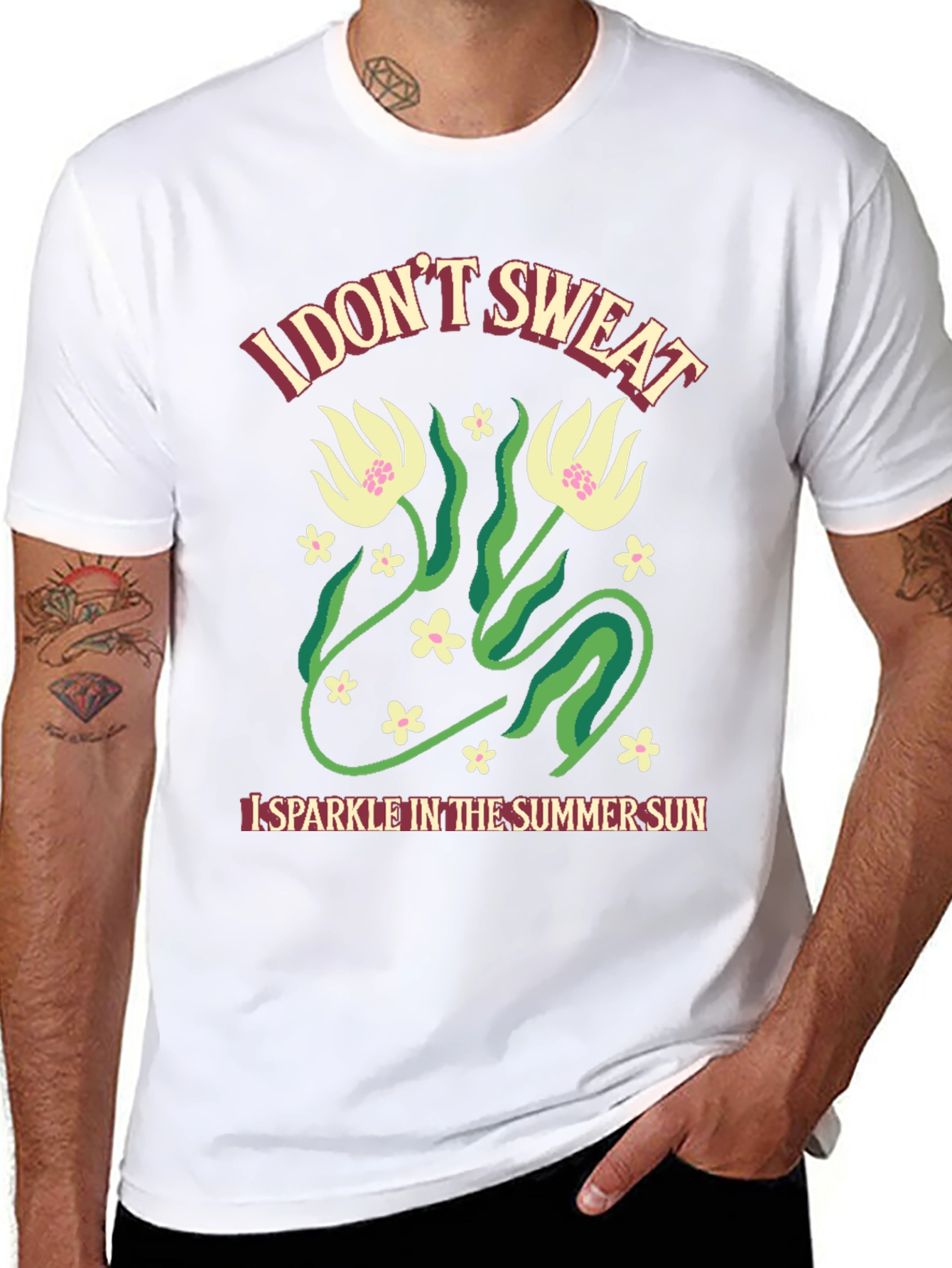 I Dont Sweat Summer Fun T-Shirt