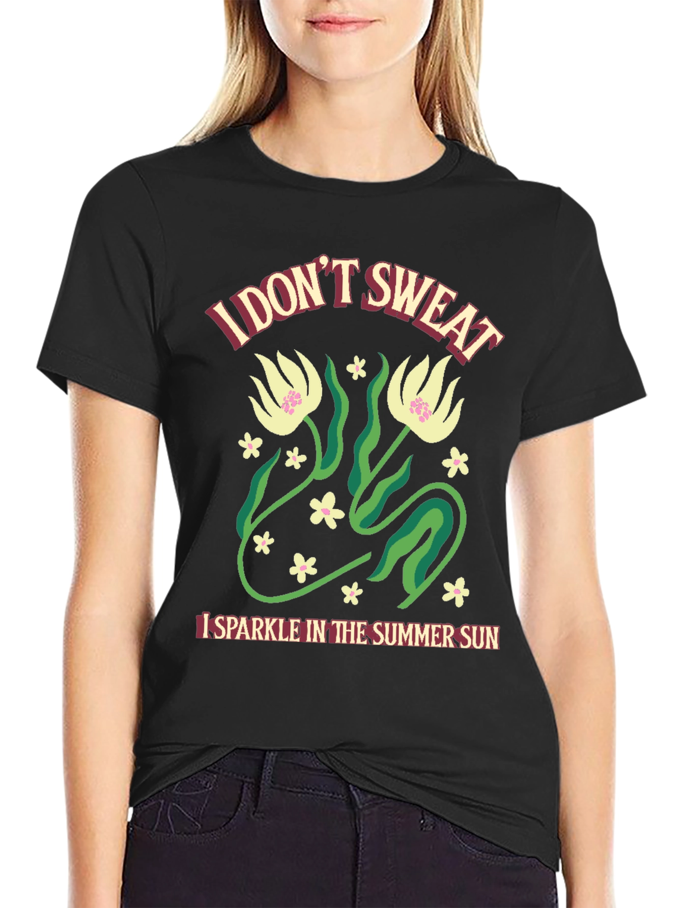 I Dont Sweat Summer Fun T-Shirt