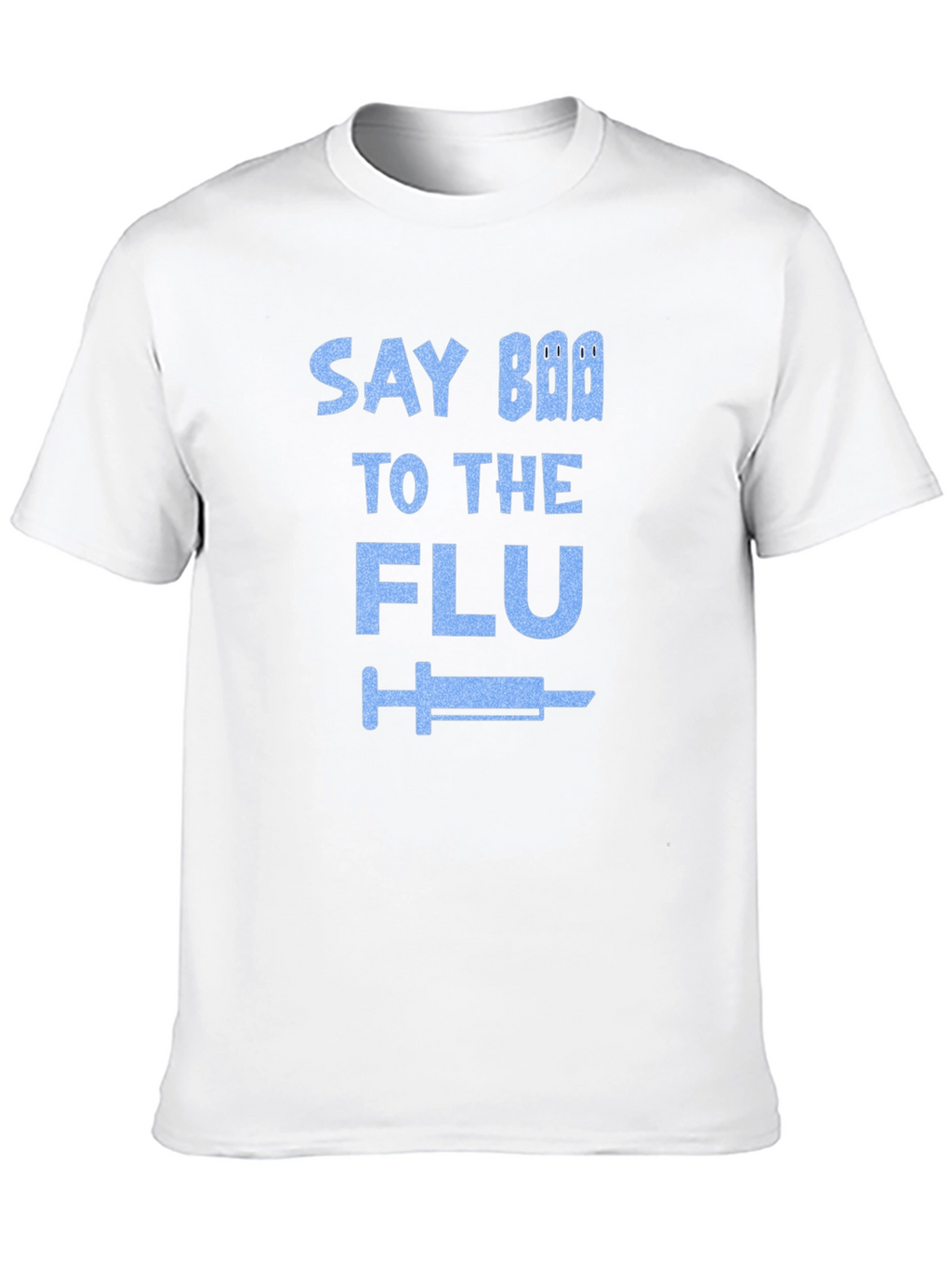 Say Boo To The Flu Black T-Shirt