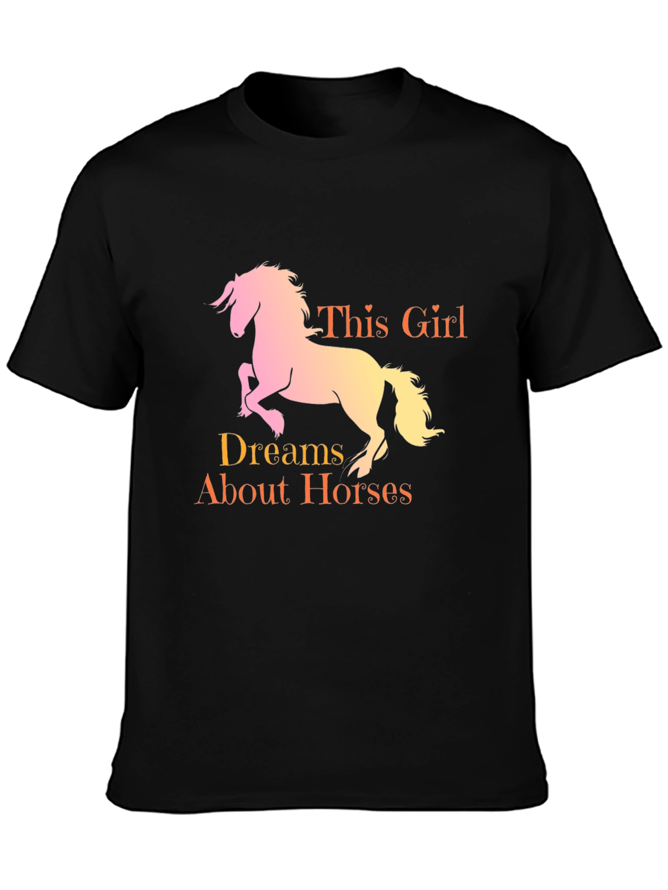 This Girl Dreams About Horses T-Shirt