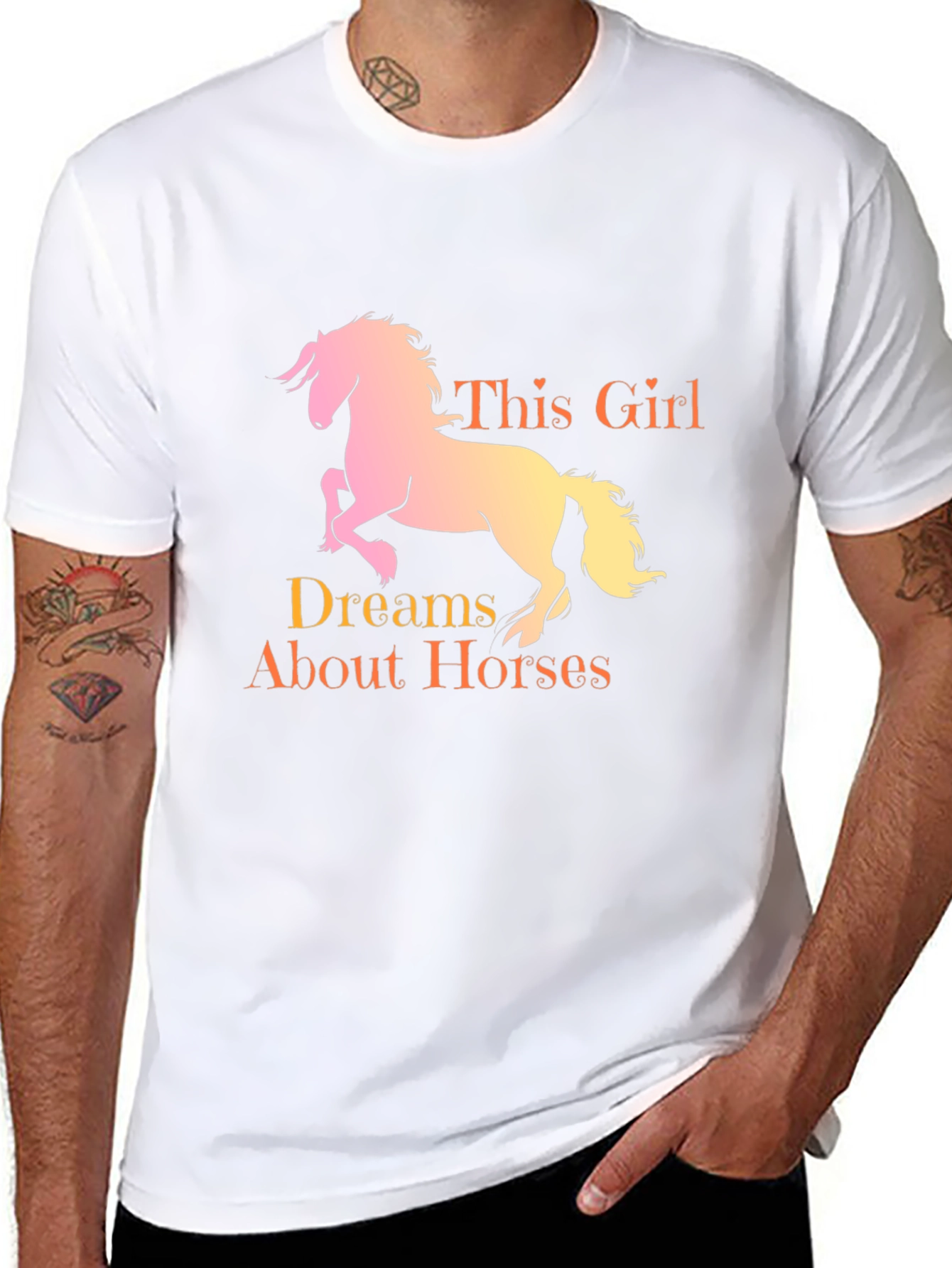 This Girl Dreams About Horses T-Shirt