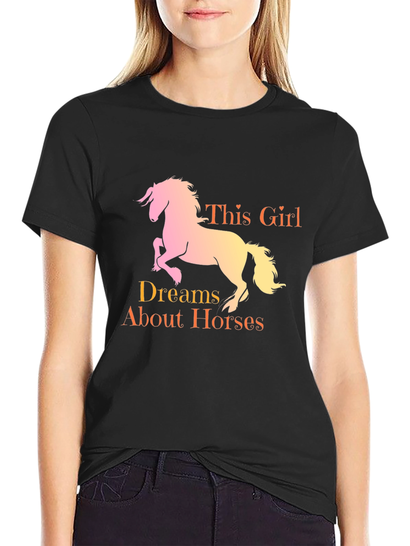 This Girl Dreams About Horses T-Shirt
