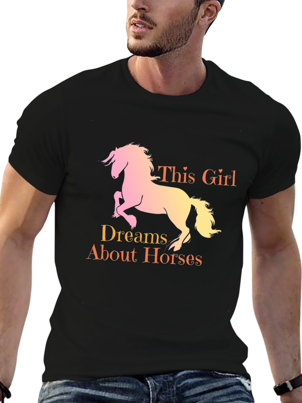 This Girl Dreams About Horses T-Shirt