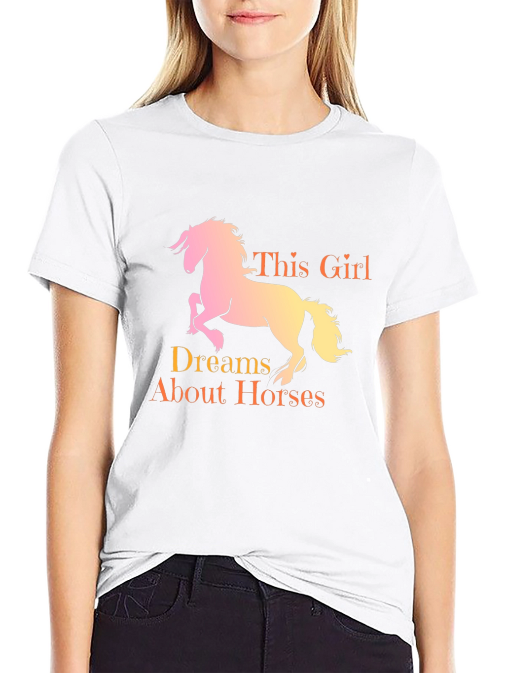 This Girl Dreams About Horses T-Shirt
