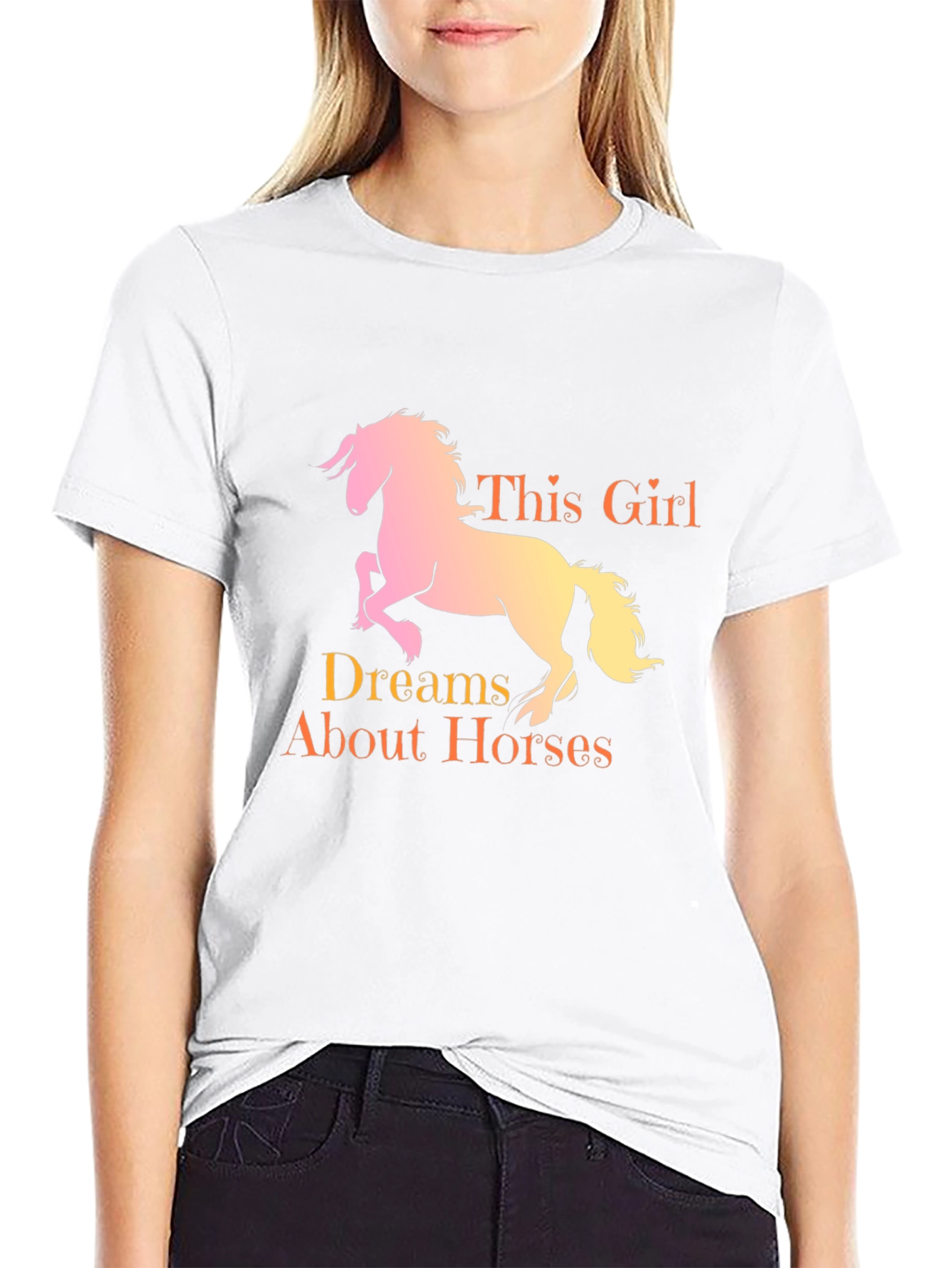 This Girl Dreams About Horses T-Shirt