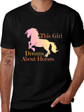 This Girl Dreams About Horses T-Shirt