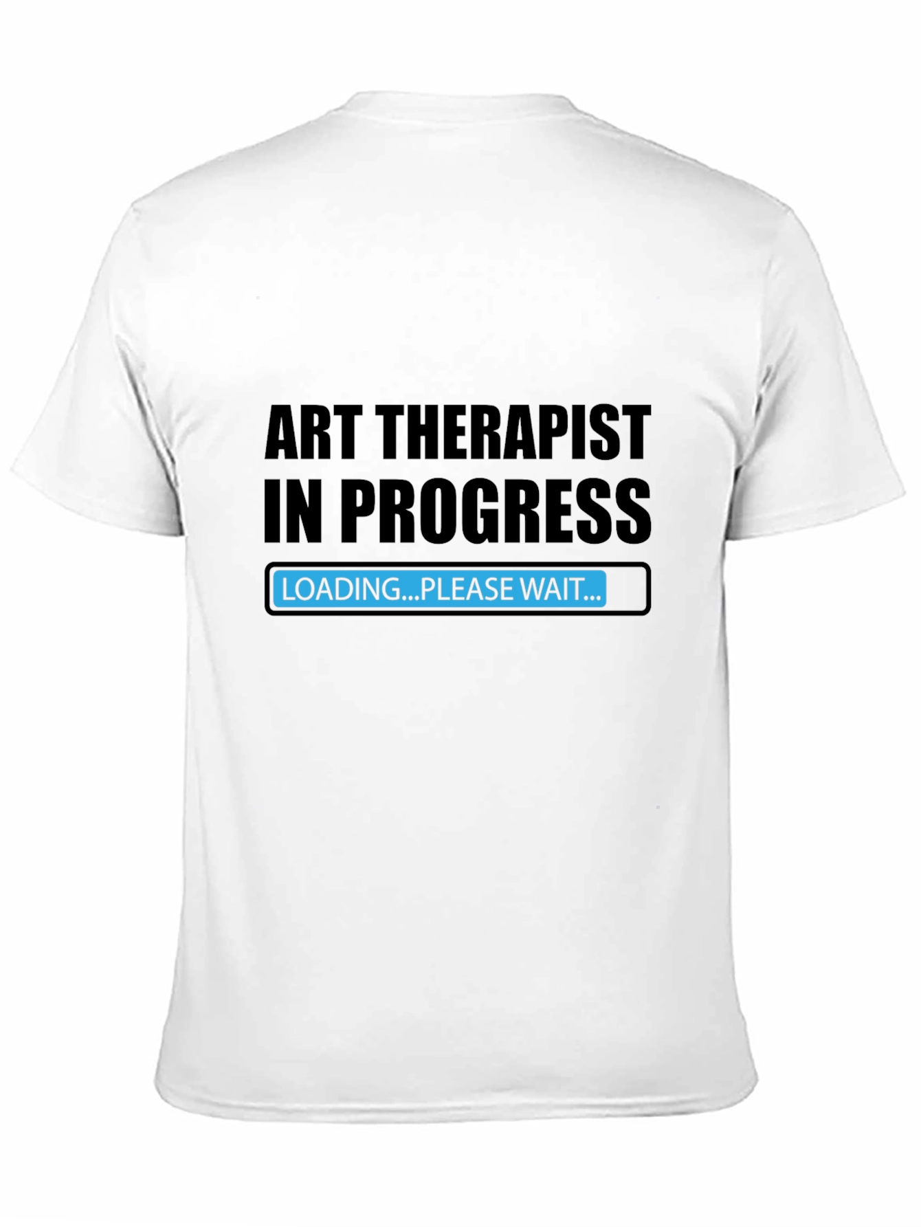 Art Therapist In Progress Black T-Shirt