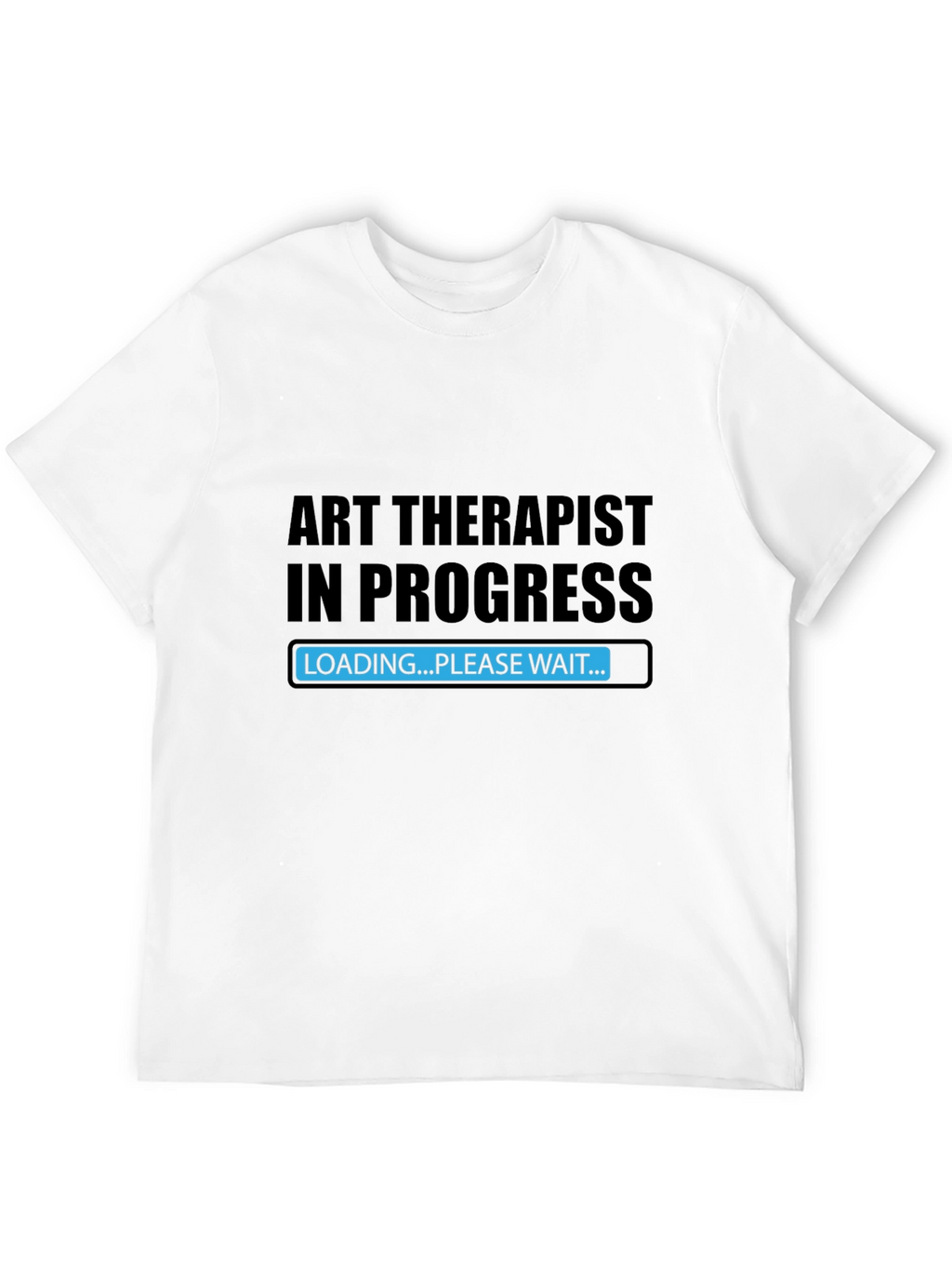 Art Therapist In Progress Black T-Shirt