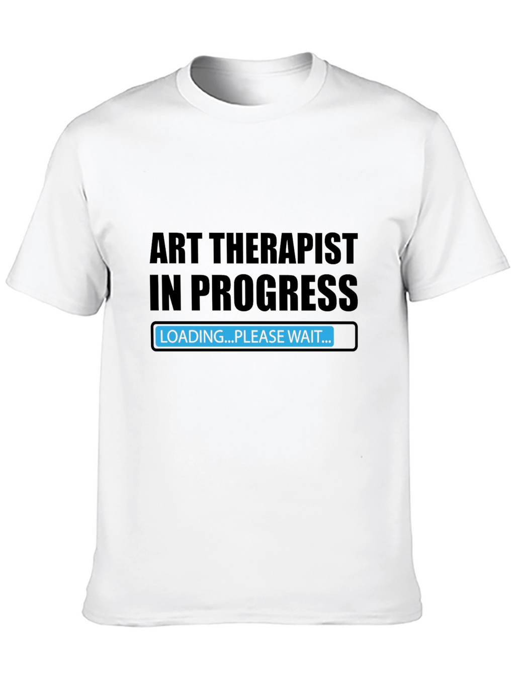 Art Therapist In Progress Black T-Shirt