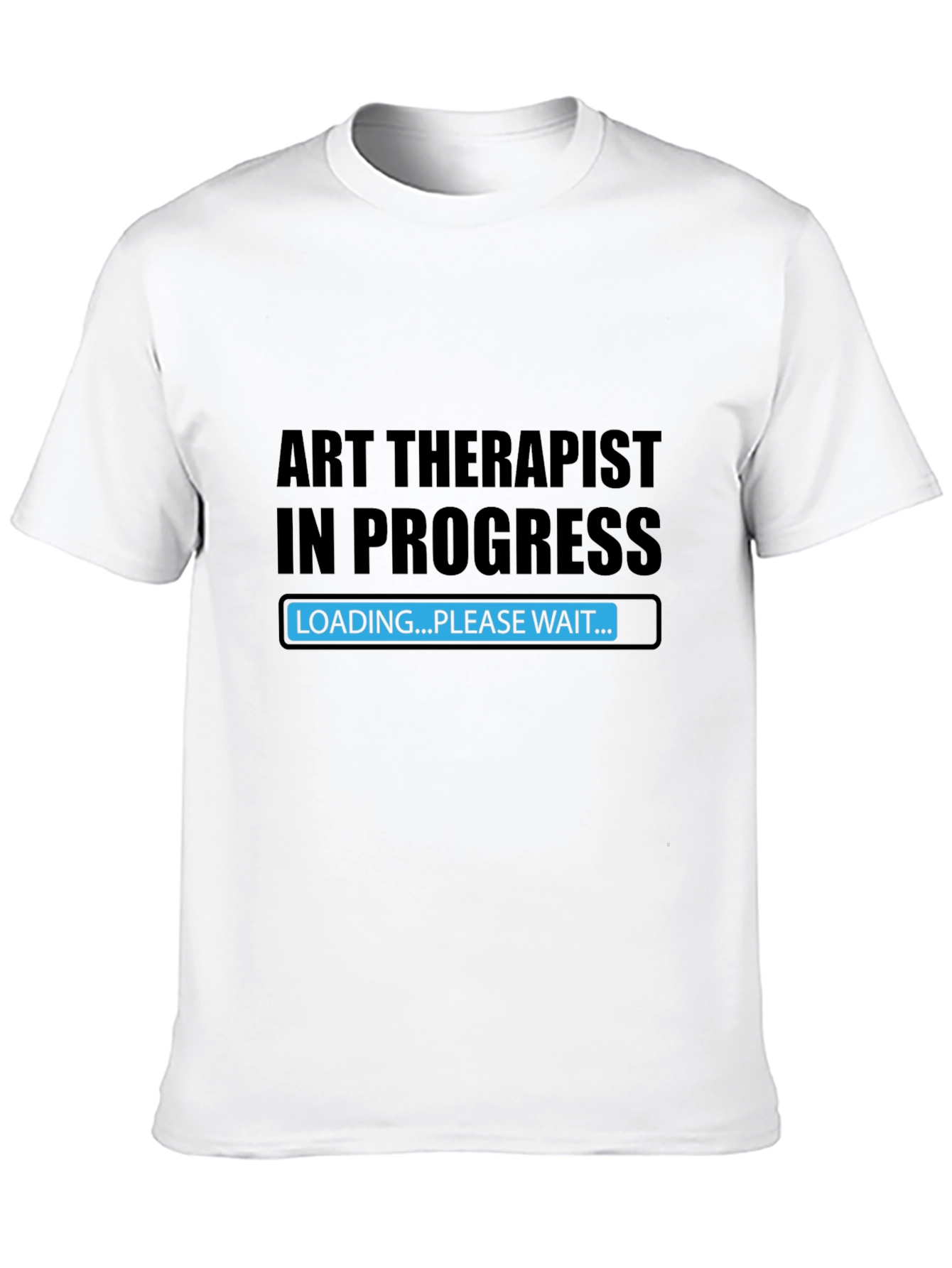 Art Therapist In Progress Black T-Shirt