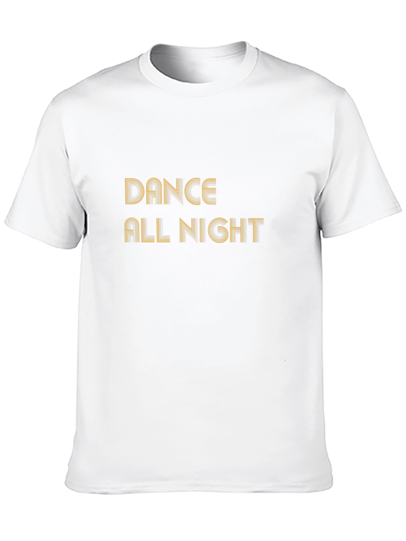 Dance All Night Black Graphic T-Shirt
