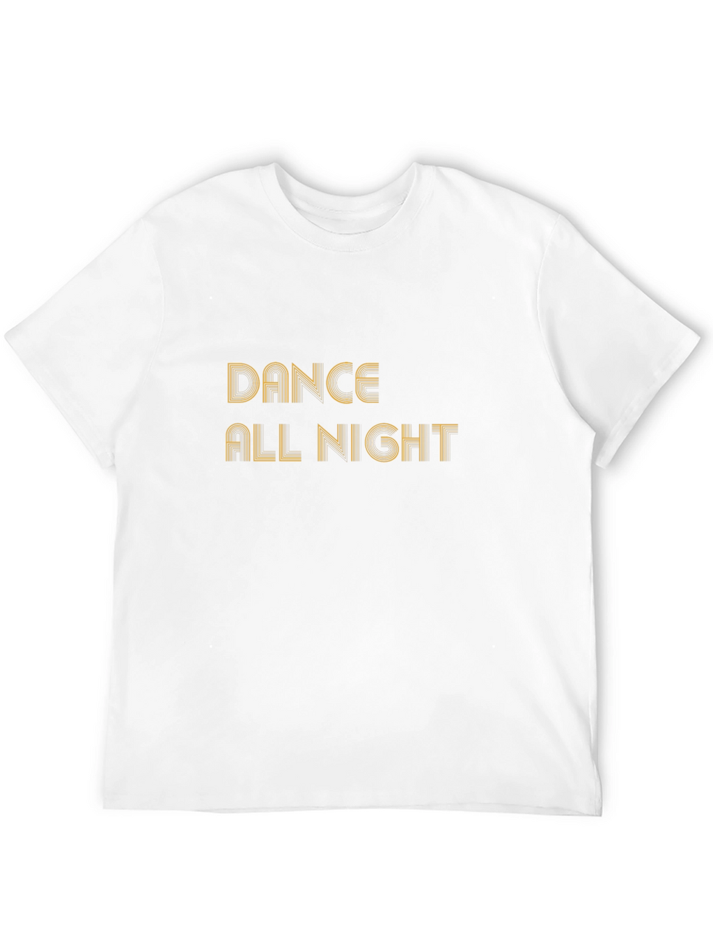 Dance All Night Black Graphic T-Shirt