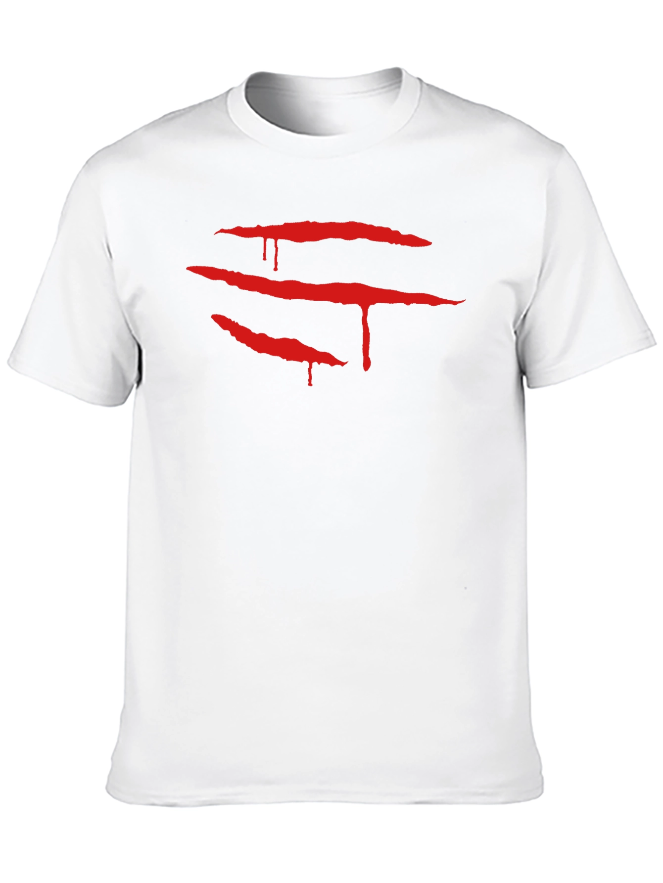 Claw Mark Graphic Tee - Black Short Sleeve