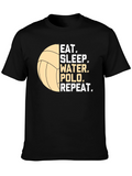 Eat Sleep Water Polo Repeat T-Shirt