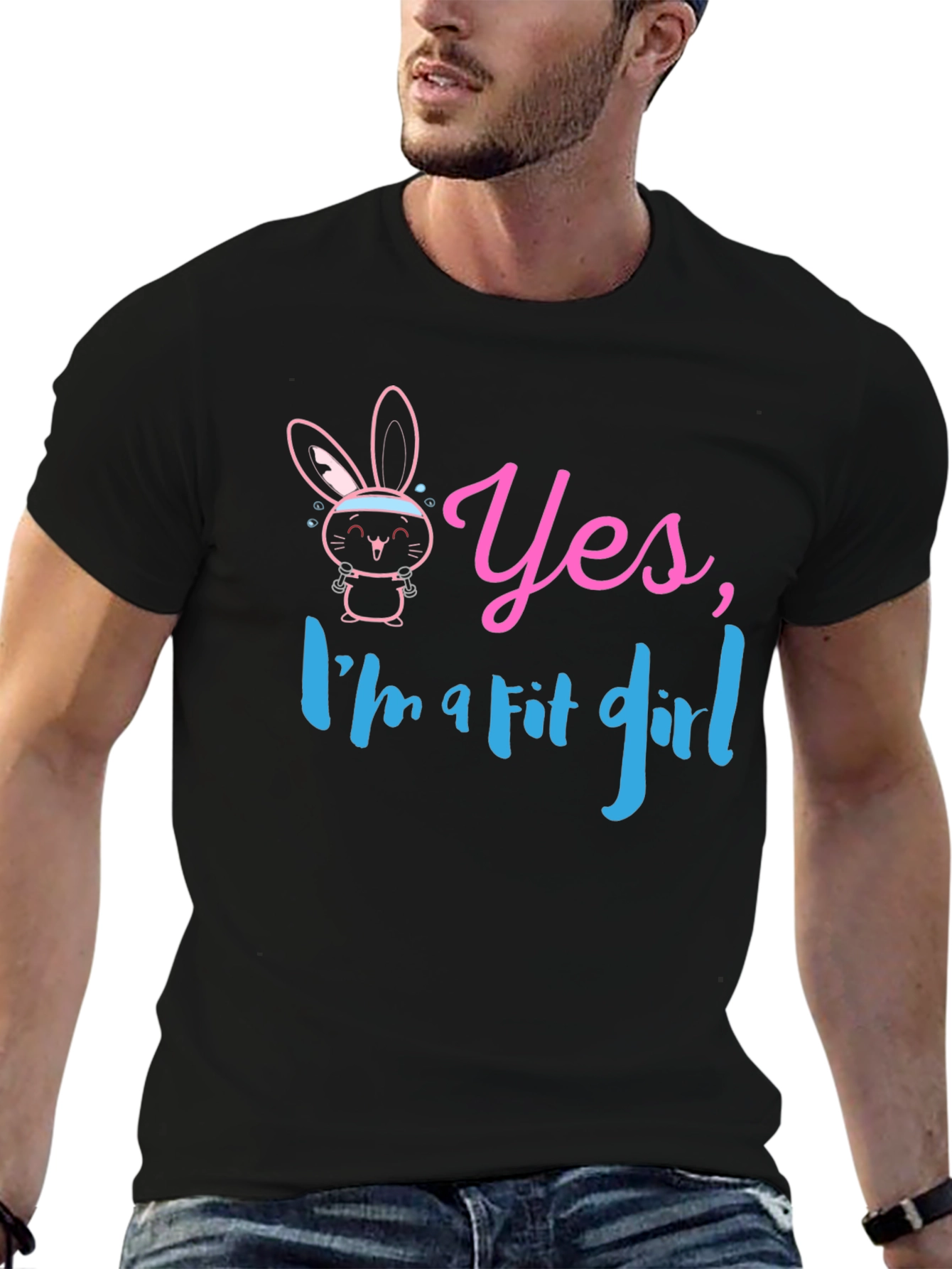 Yes Im a Fit Girl T-Shirt