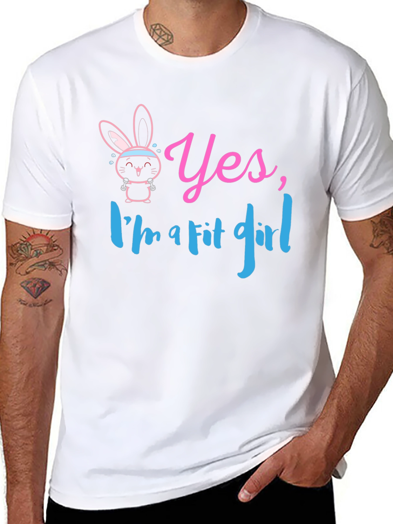 Yes Im a Fit Girl T-Shirt