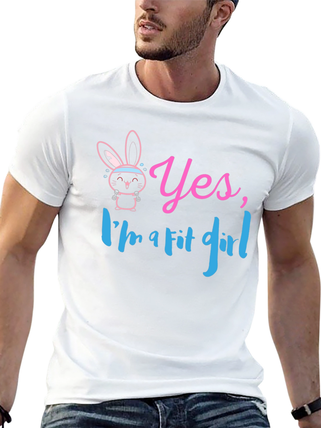 Yes Im a Fit Girl T-Shirt