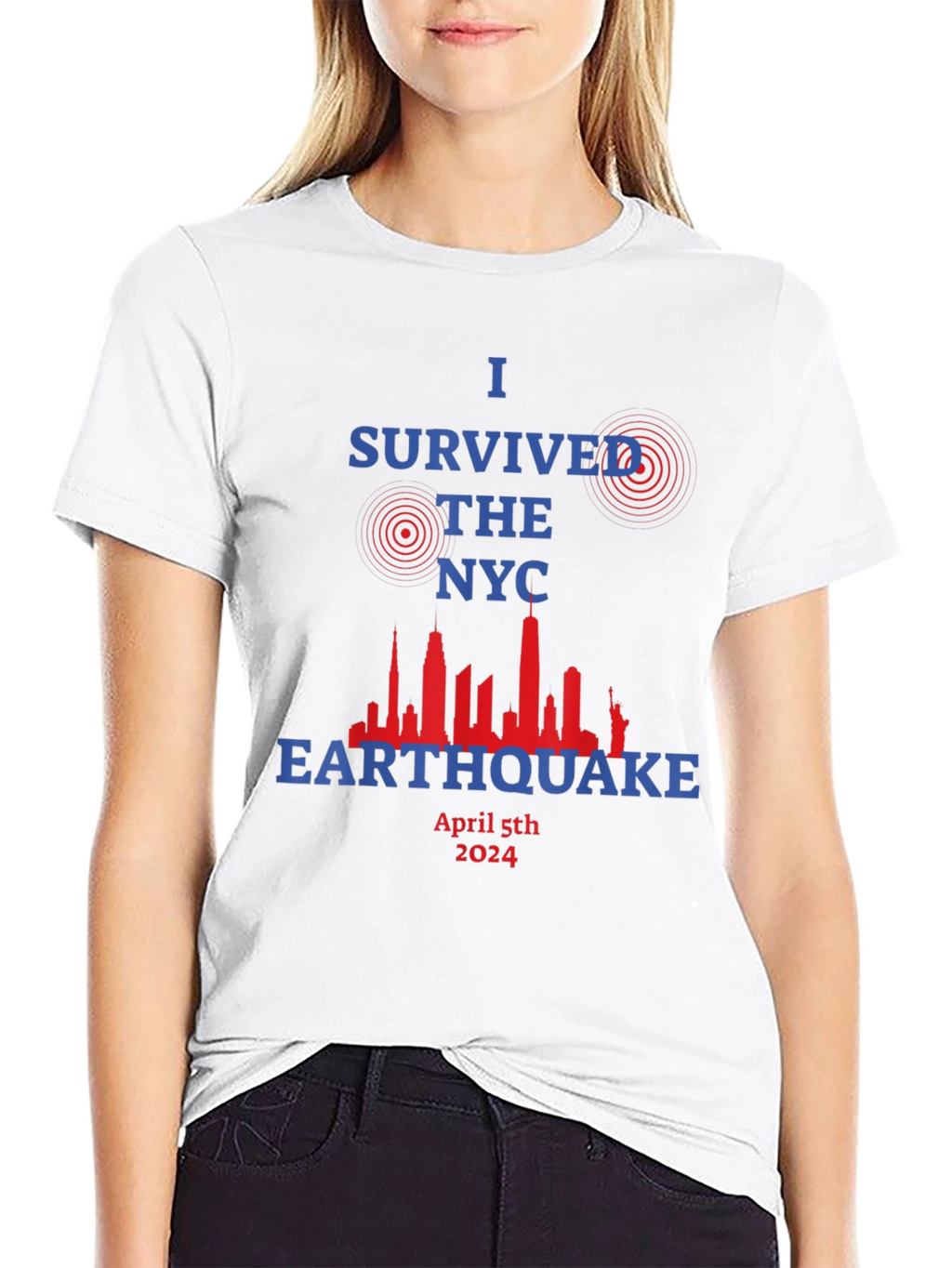 I Survived The NYC Earthquake April 5th 2024 T-Shirt