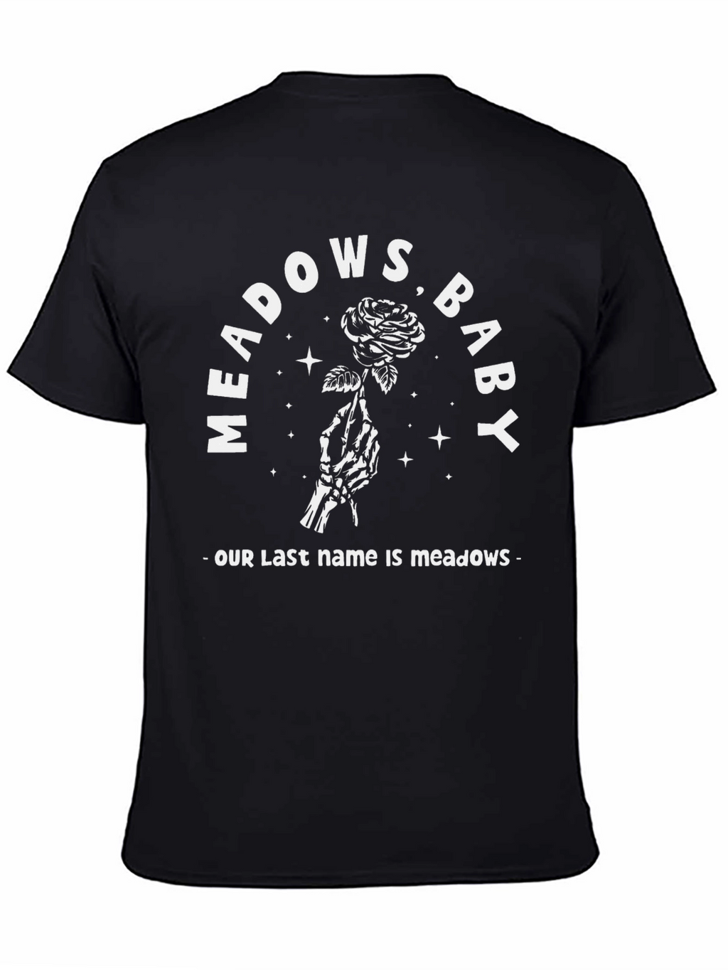 Meadows Baby Graphic Tee - Black Cotton Comfort