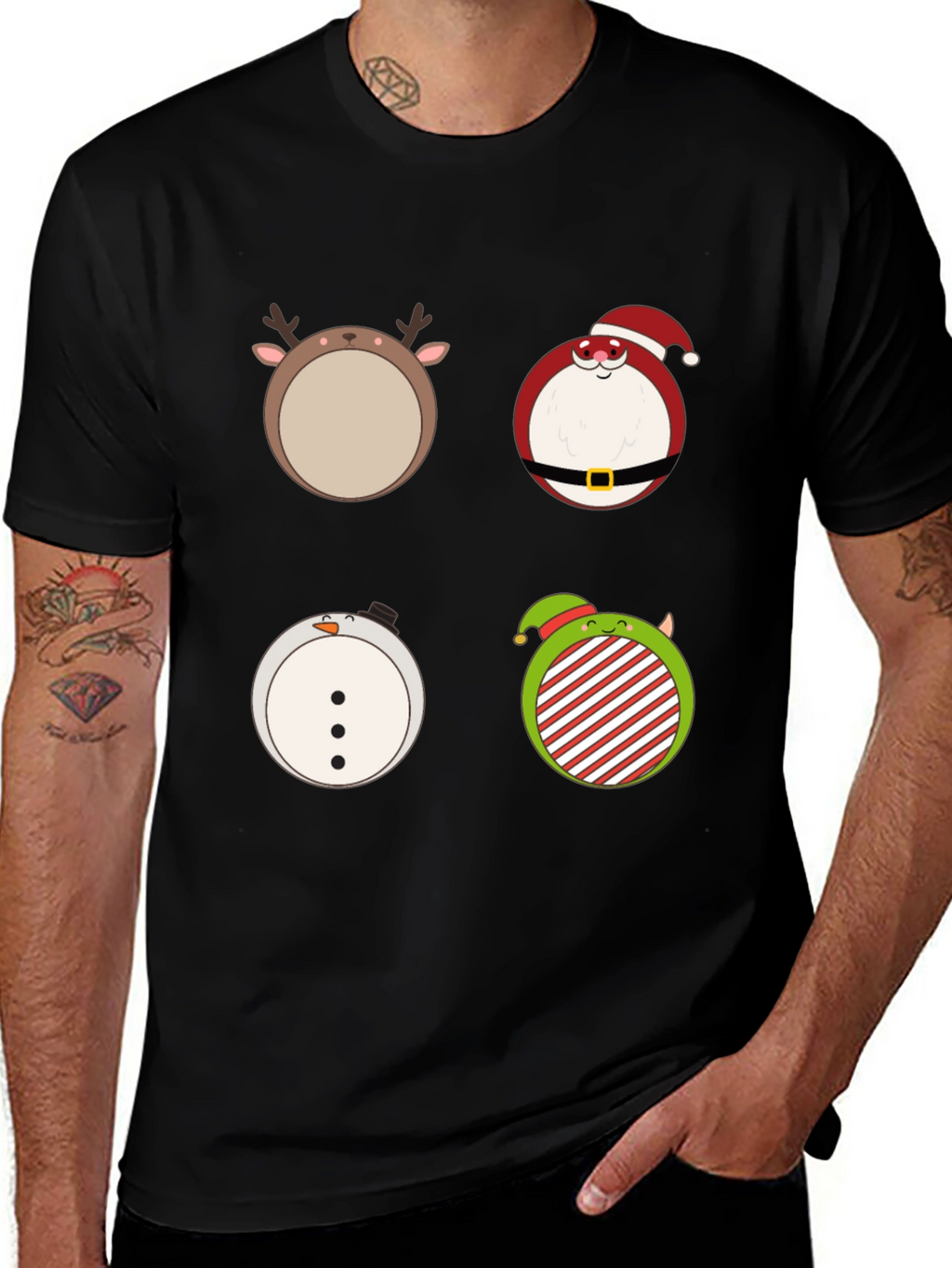 Festive Holiday Character T-Shirt