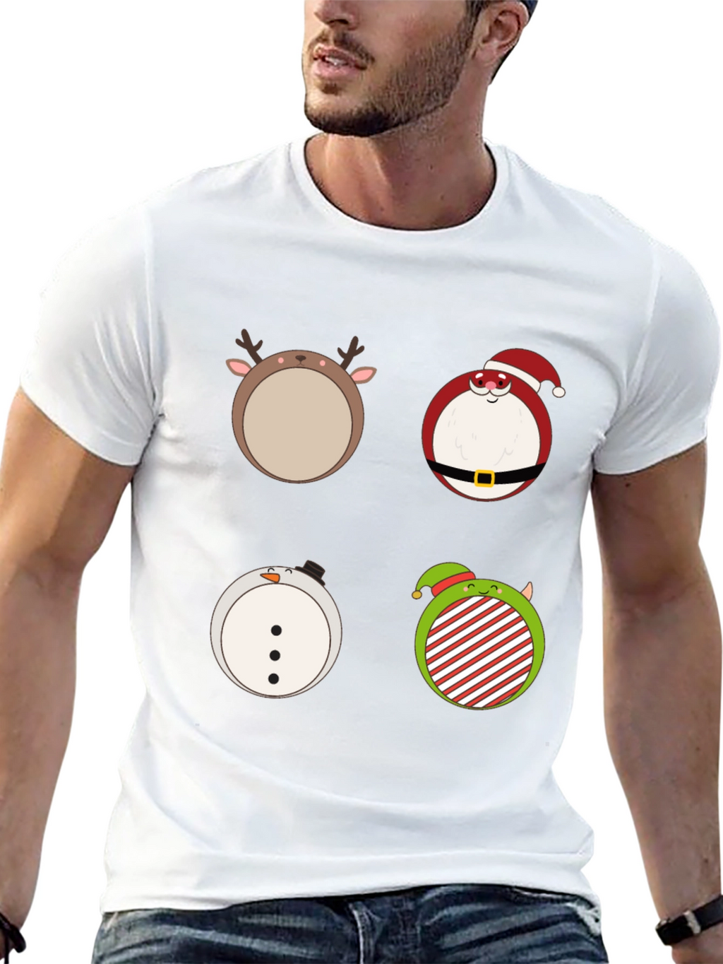 Festive Holiday Character T-Shirt