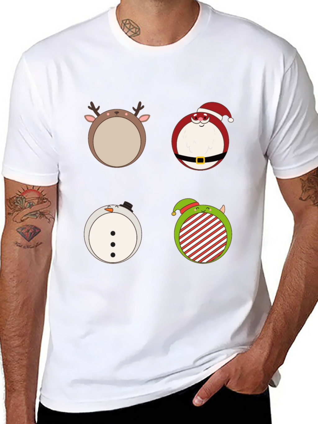 Festive Holiday Character T-Shirt