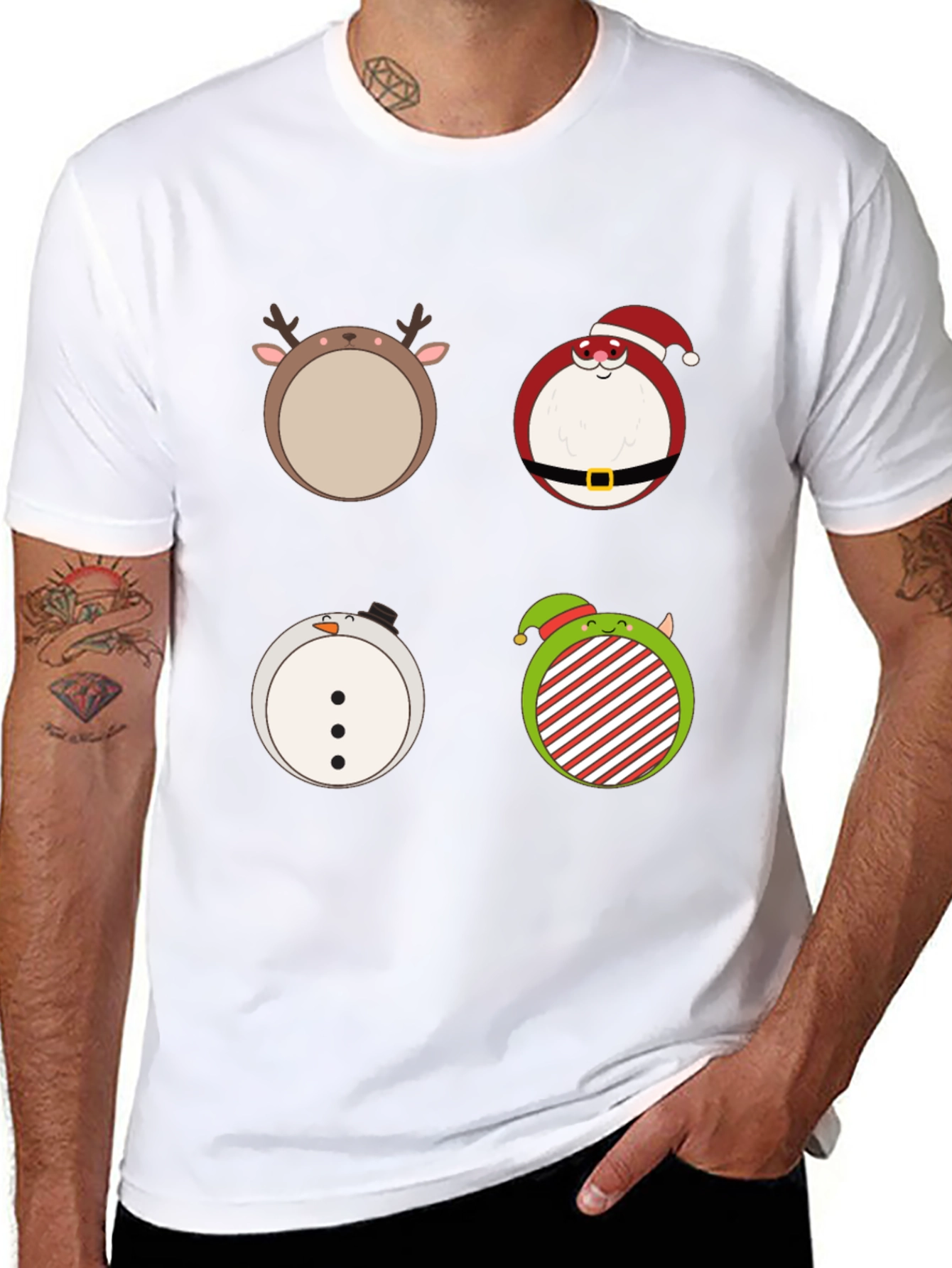 Festive Holiday Character T-Shirt