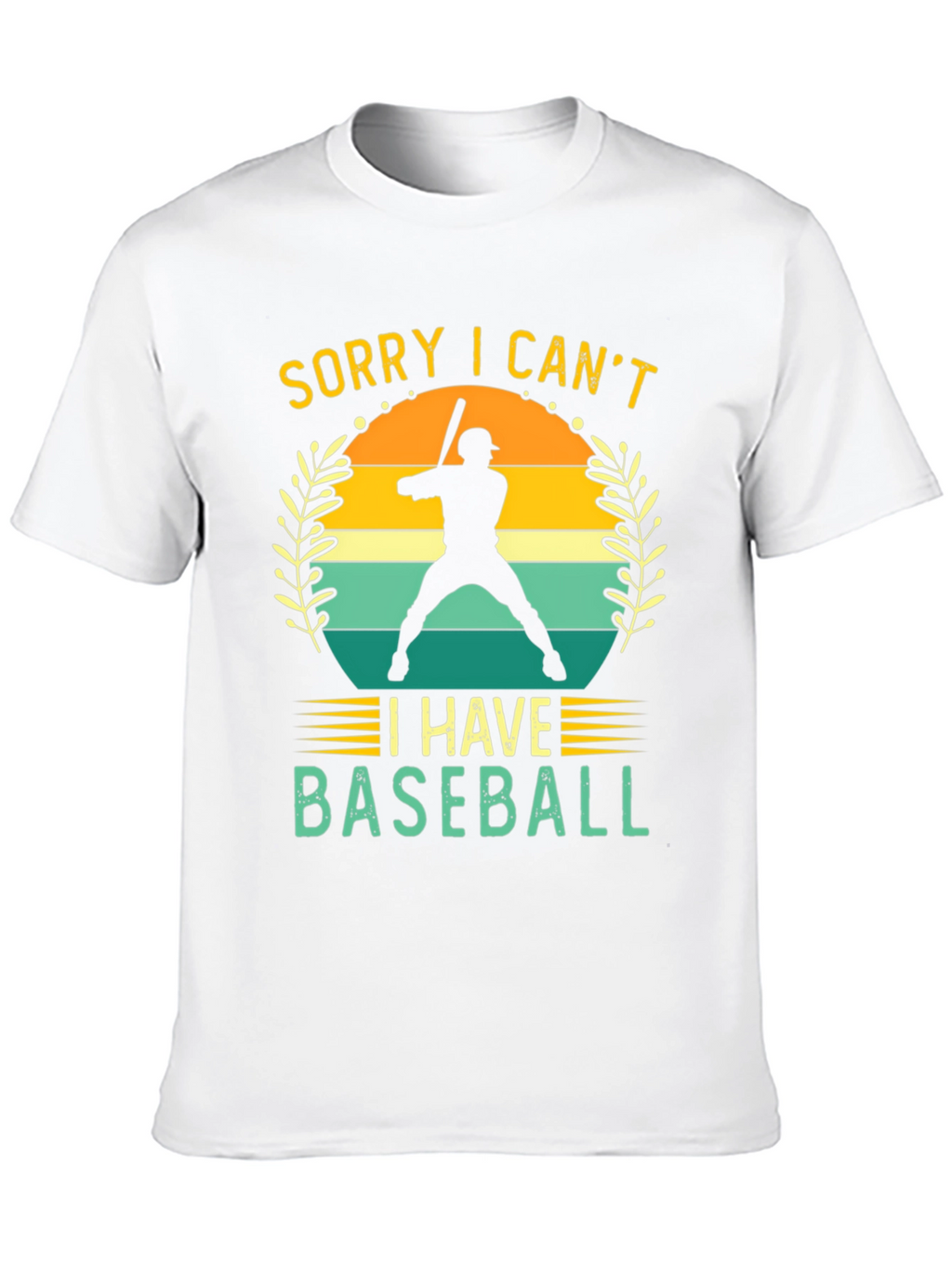 Sorry I Cant Baseball Graphic Tee