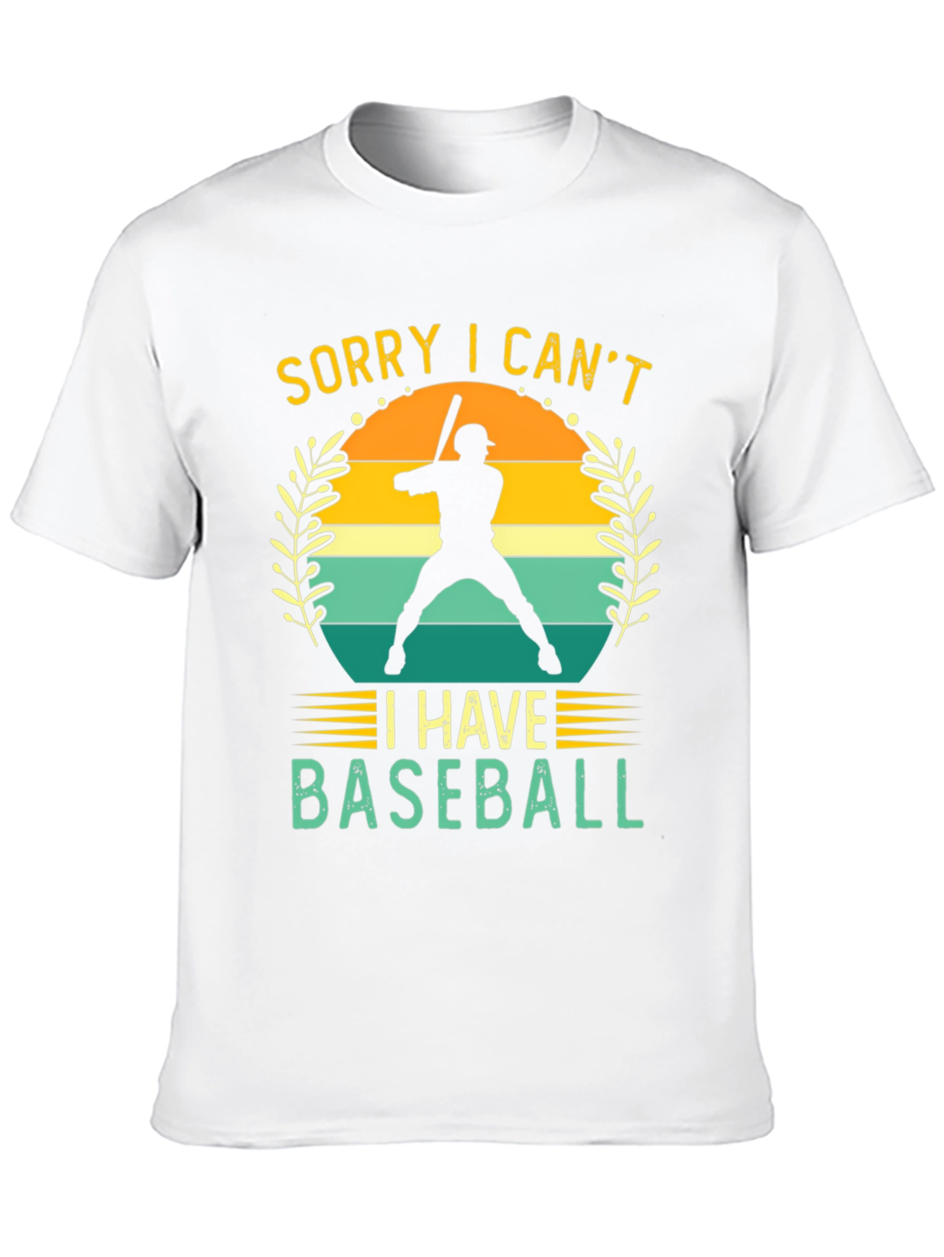 Sorry I Cant Baseball Graphic Tee