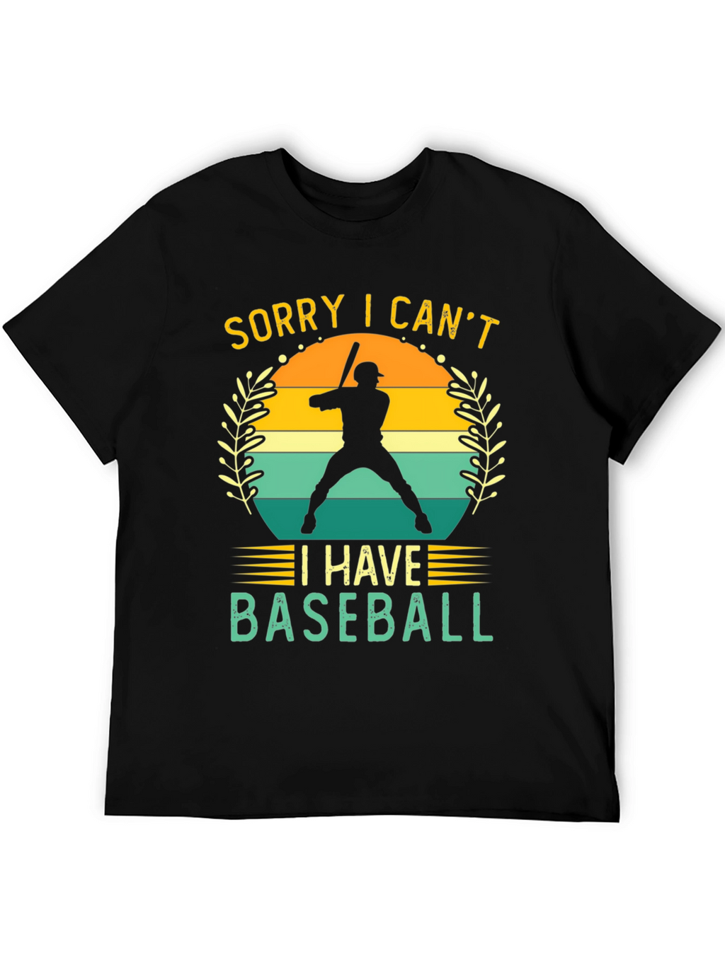 Sorry I Cant Baseball Graphic Tee