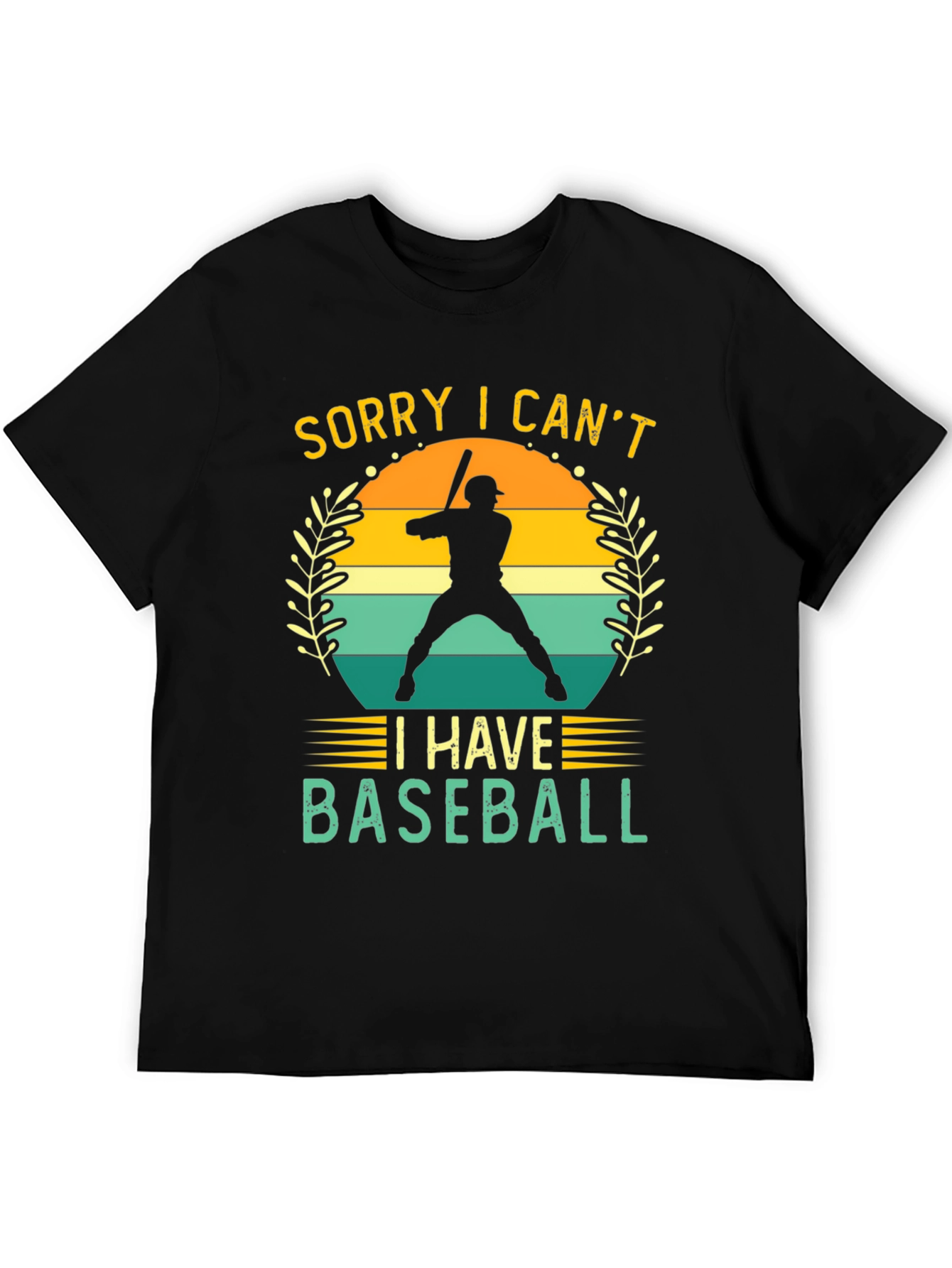 Sorry I Cant Baseball Graphic Tee
